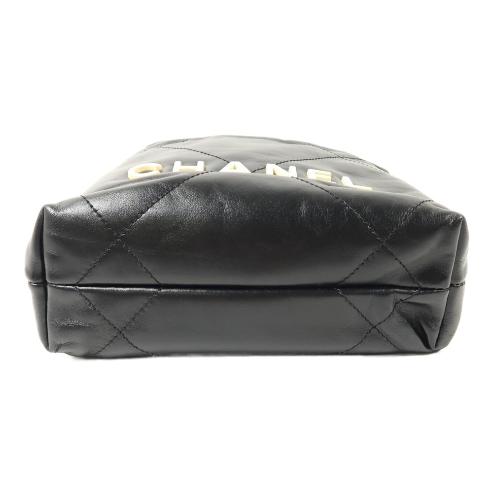 Chanel 22 Mini Black - 4