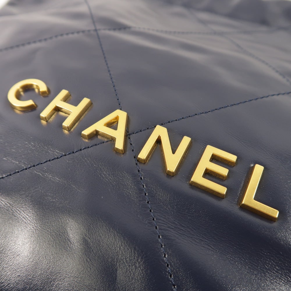 Chanel C22 Small Navy - 10