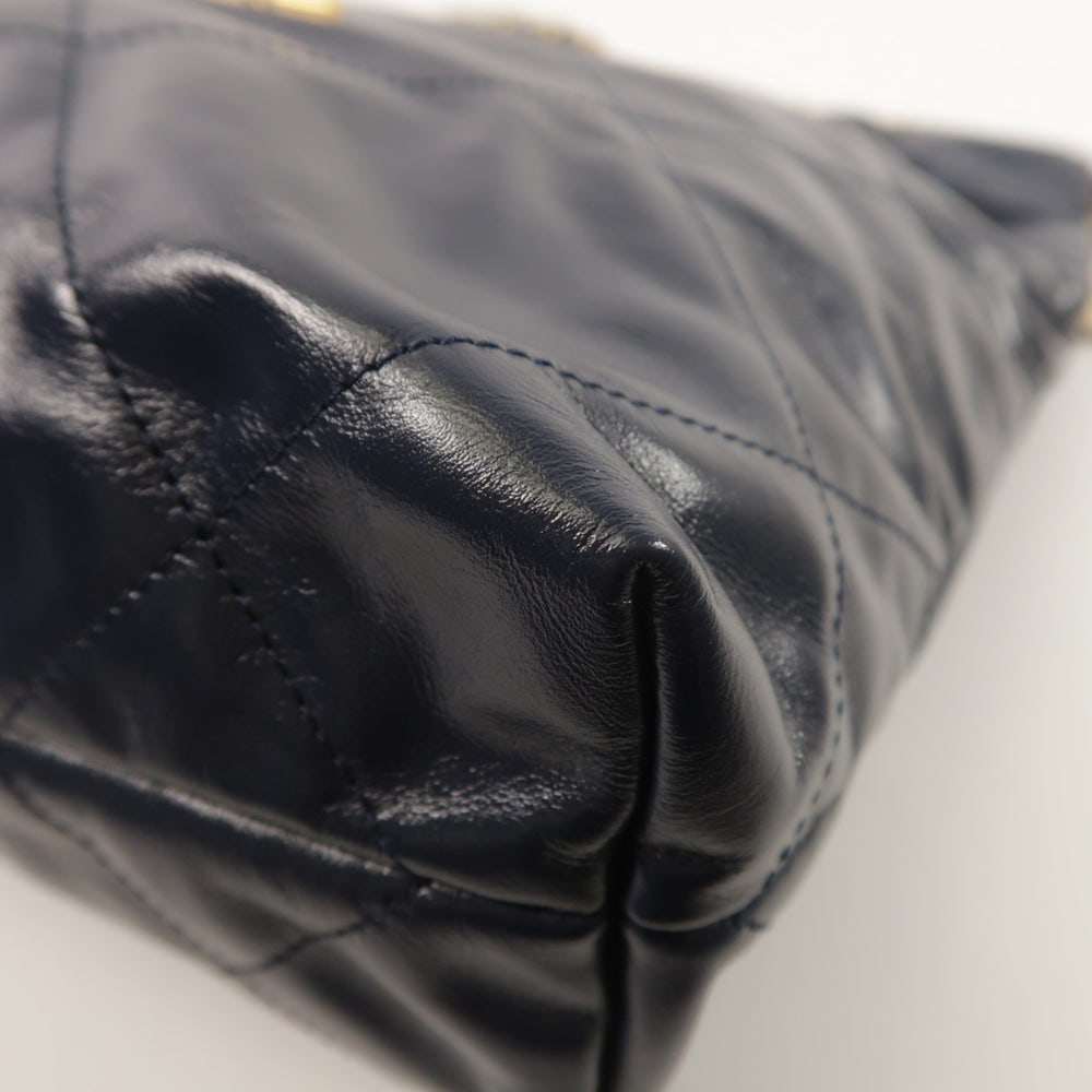 Chanel C22 Small Navy - 11