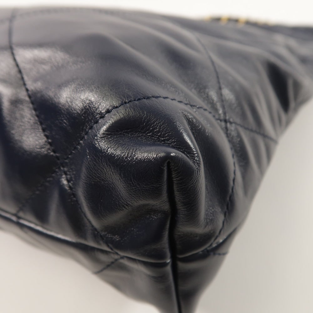 Chanel C22 Small Navy - 13