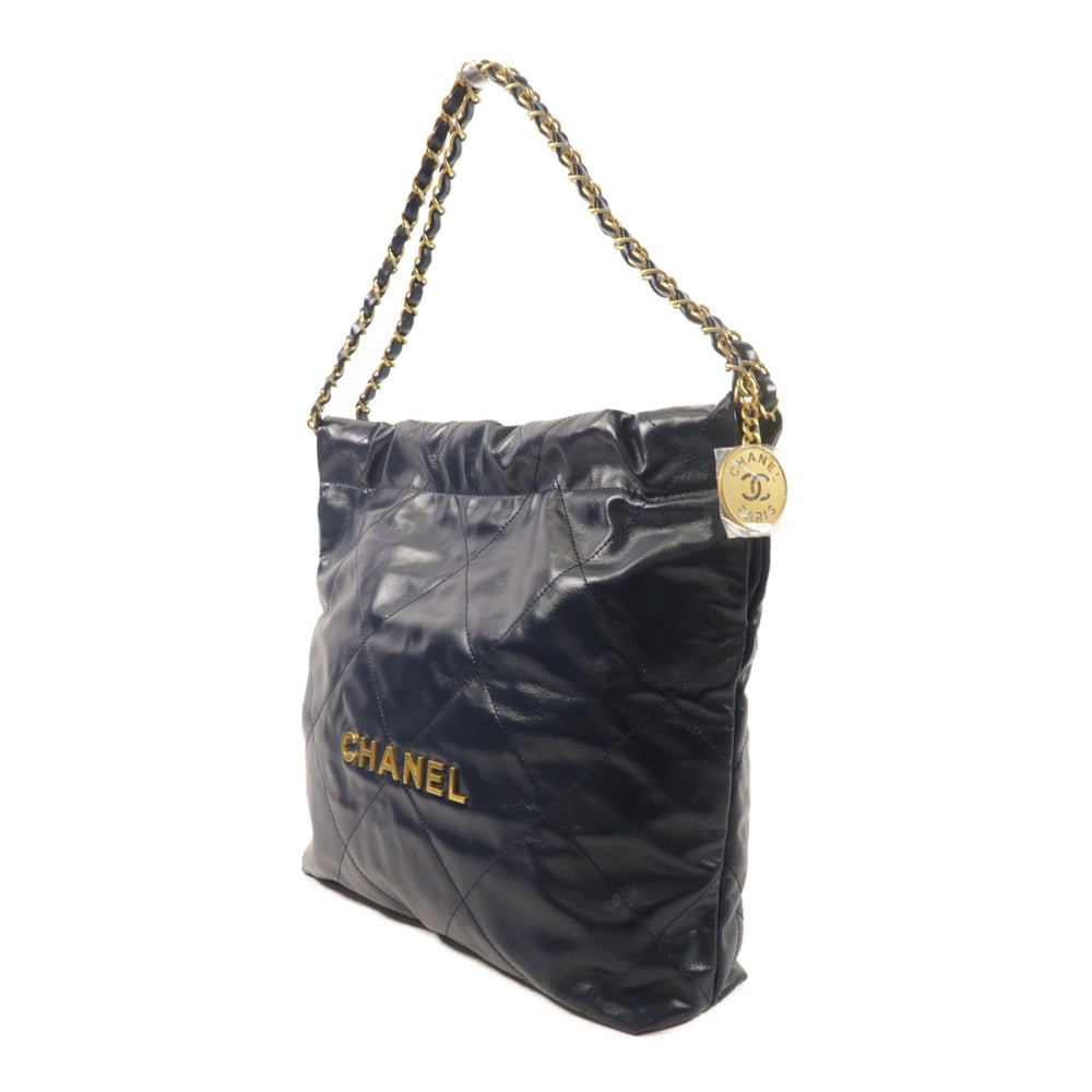 Chanel C22 Small Navy - 3