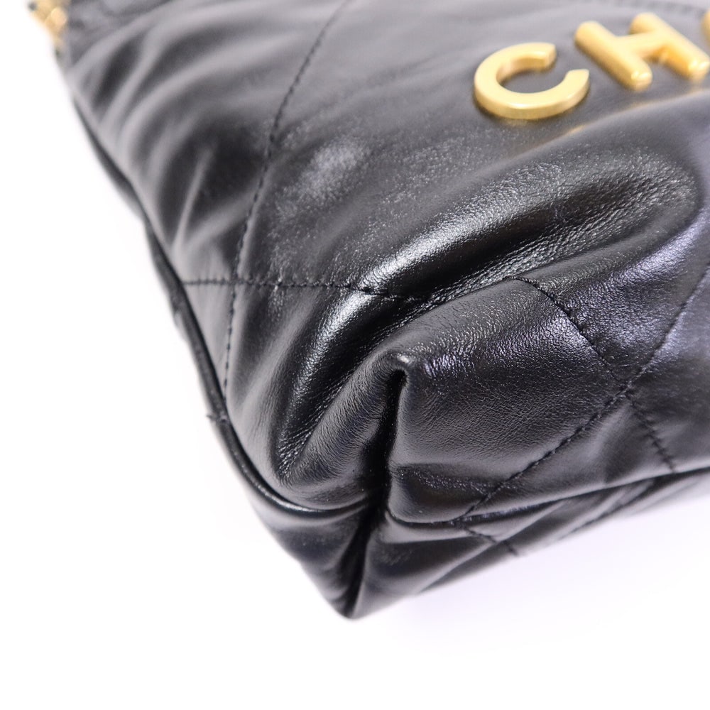Chanel 22 Mini Black - 12