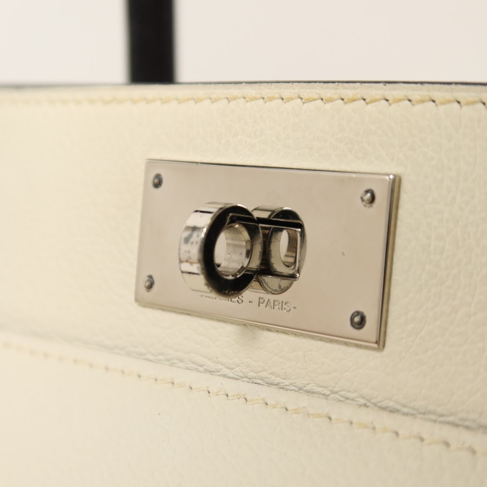 Hermes Toolbox 20 White Noir - 10