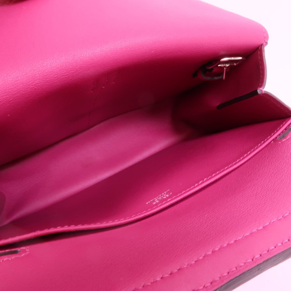Hermes Mini Halzan Rose Purple - 5
