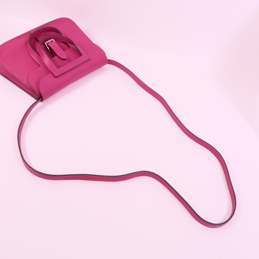 Hermes Mini Halzan Rose Purple - 6