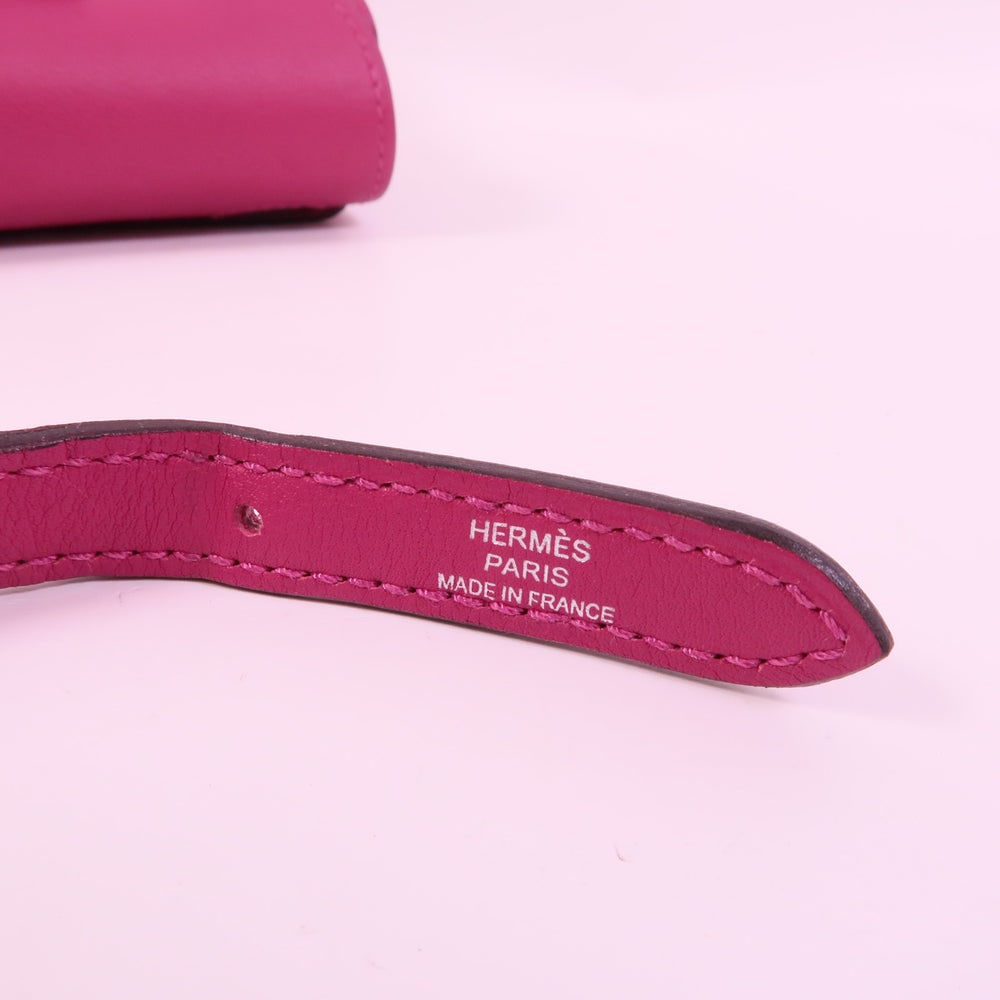 Hermes Mini Halzan Rose Purple - 7