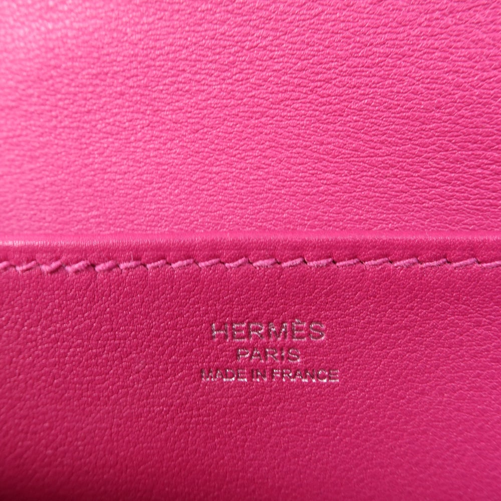 Hermes Mini Halzan Rose Purple - 9