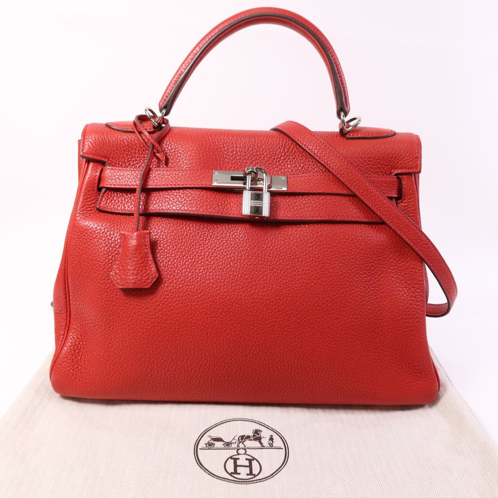Hermes Kelly 32 Red - 9