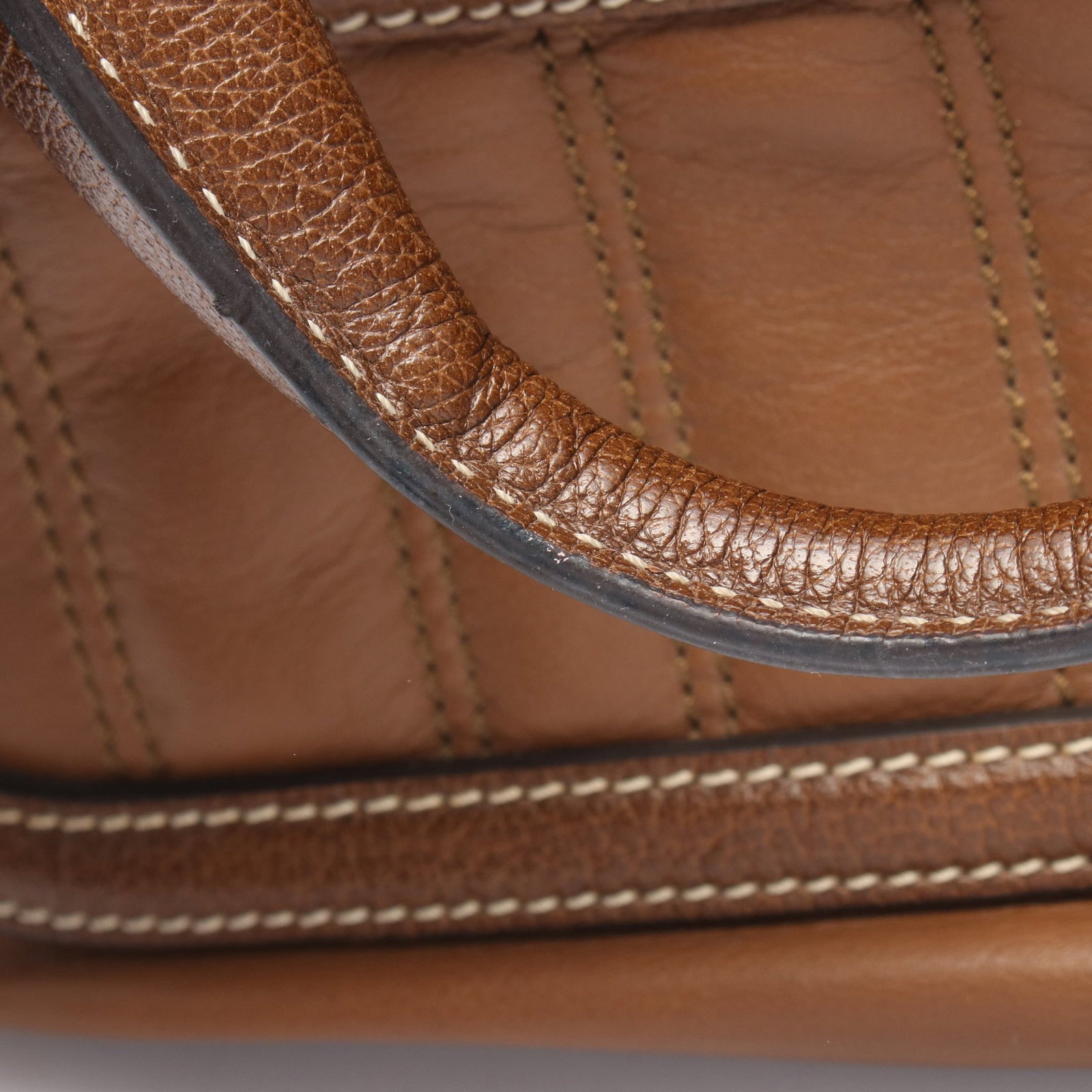 Celine Boogie Leather Handbag Brown - 8