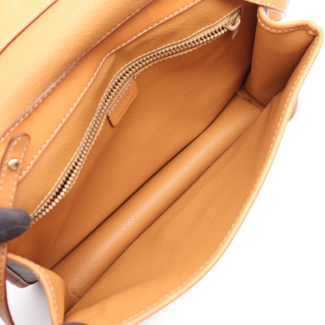 Celine Macadam Shoulder Bag Brown - 3