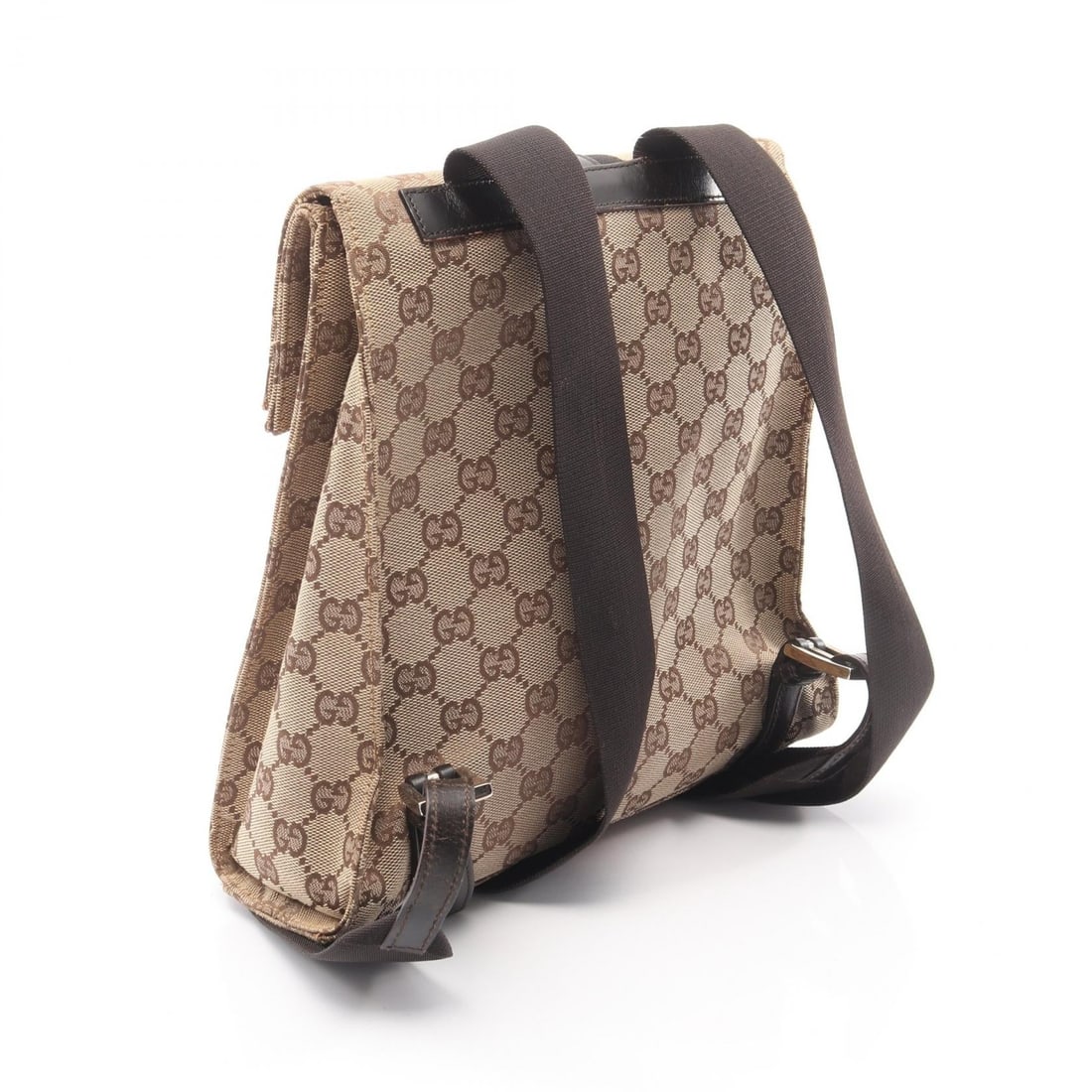 Gucci Canvas Backpack Beige Brown - 2