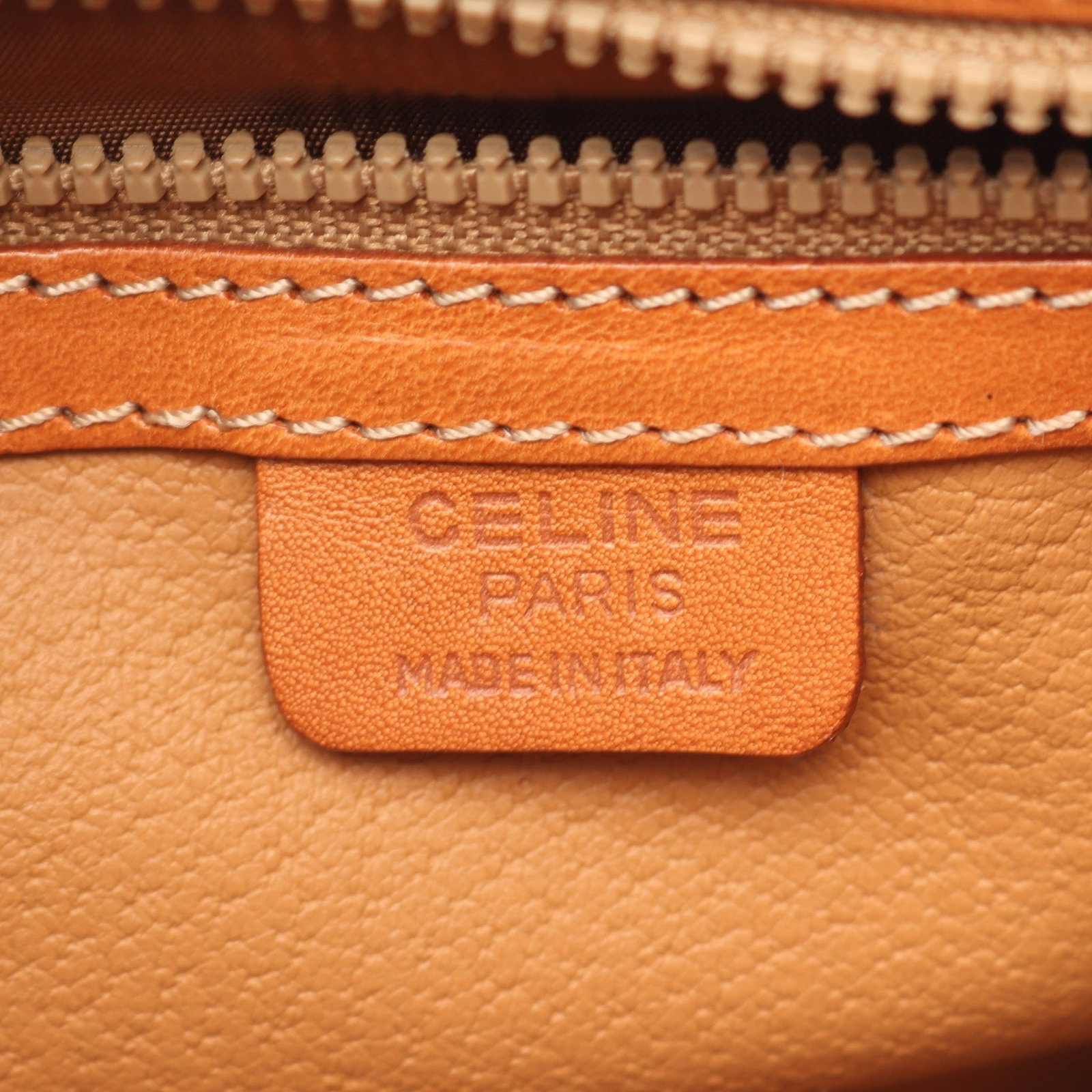 Celine Macadam Shoulder Bag Brown - 4