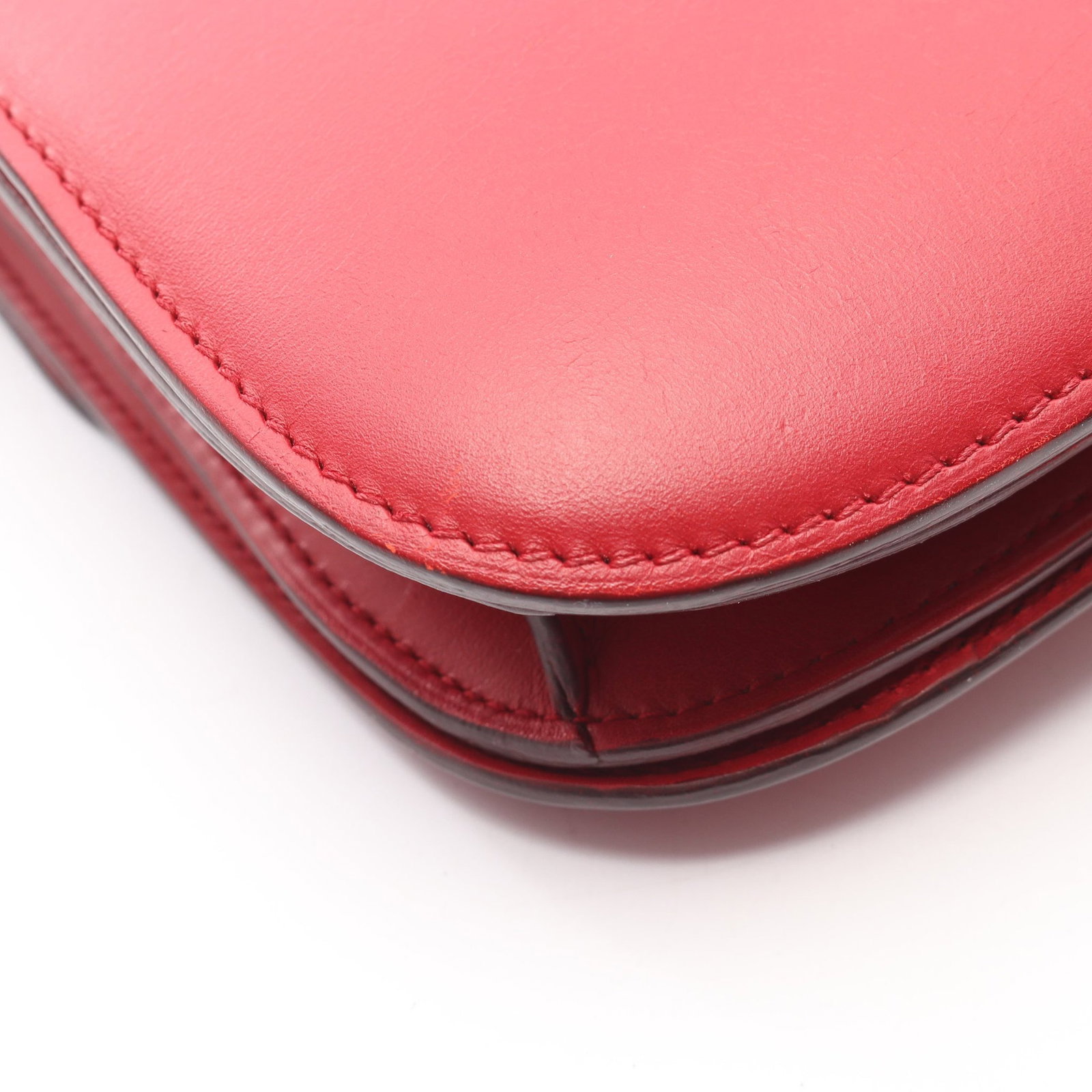 Celine Classic Box Medium Red - 11