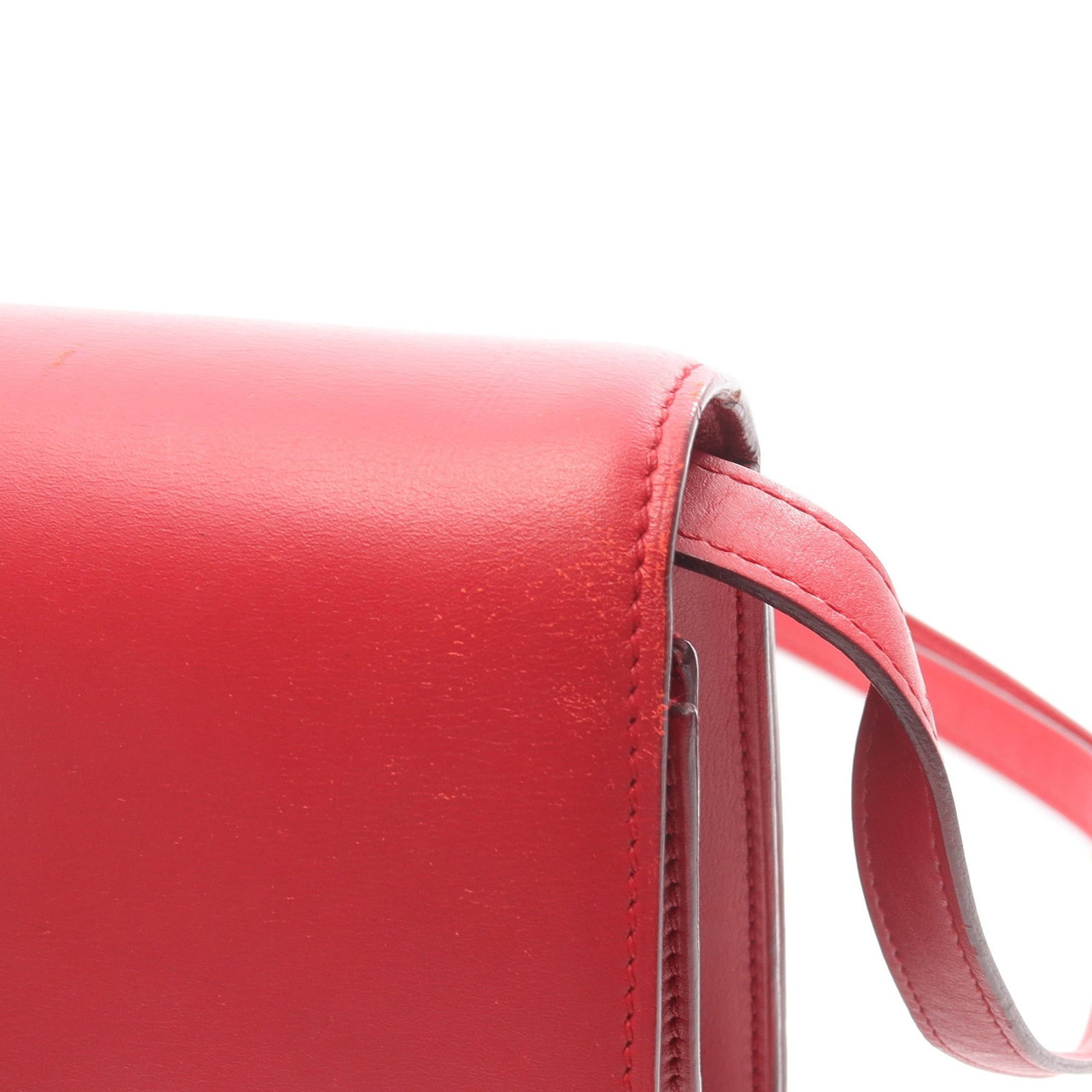 Celine Classic Box Medium Red - 9
