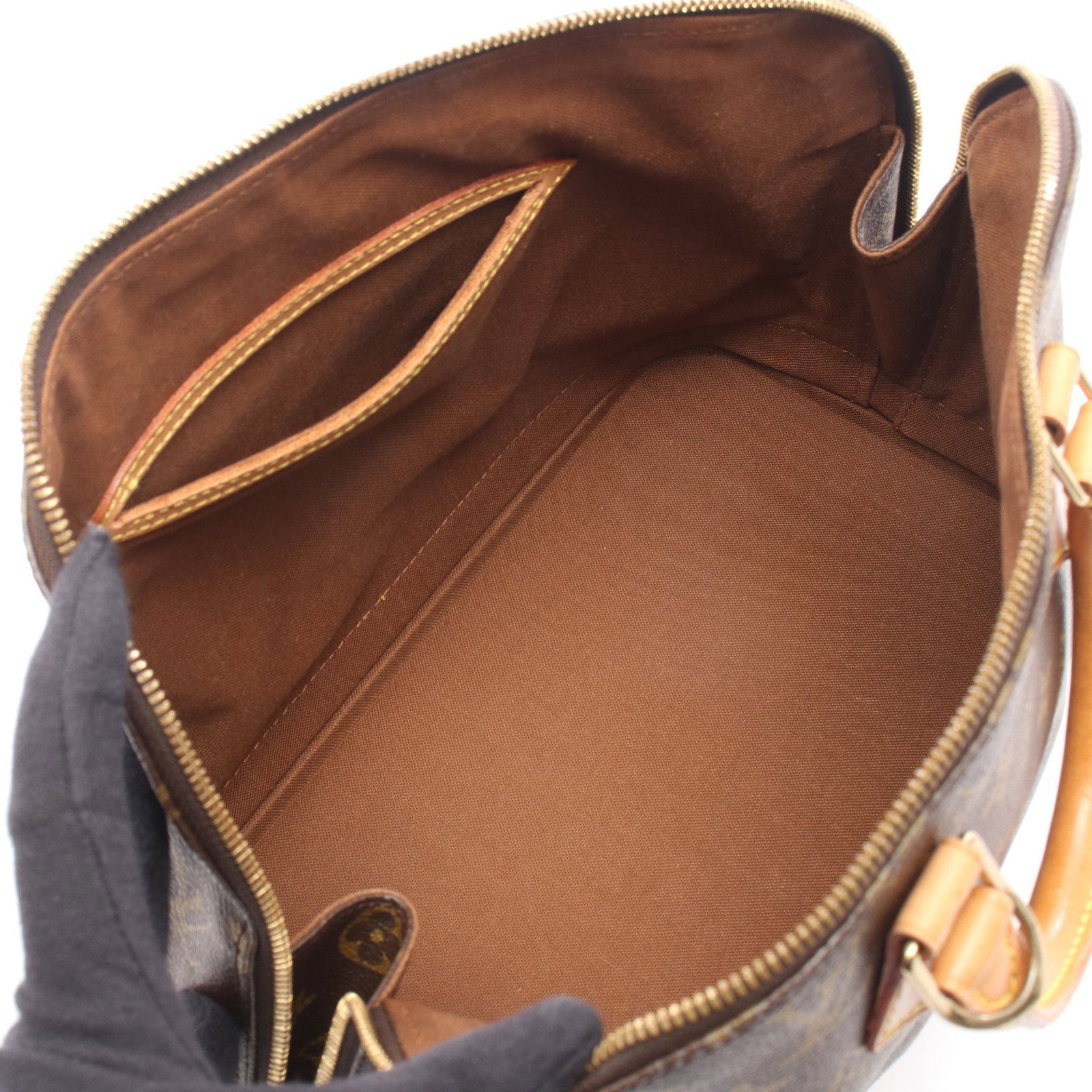 LV Alma PM Monogram Handbag Brown - 3