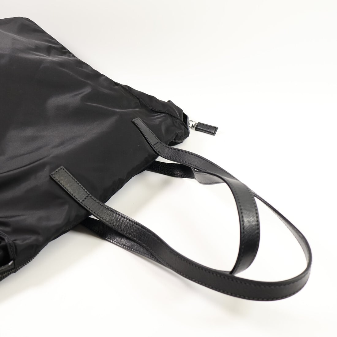 Prada Nylon Tote Bag Black - 10