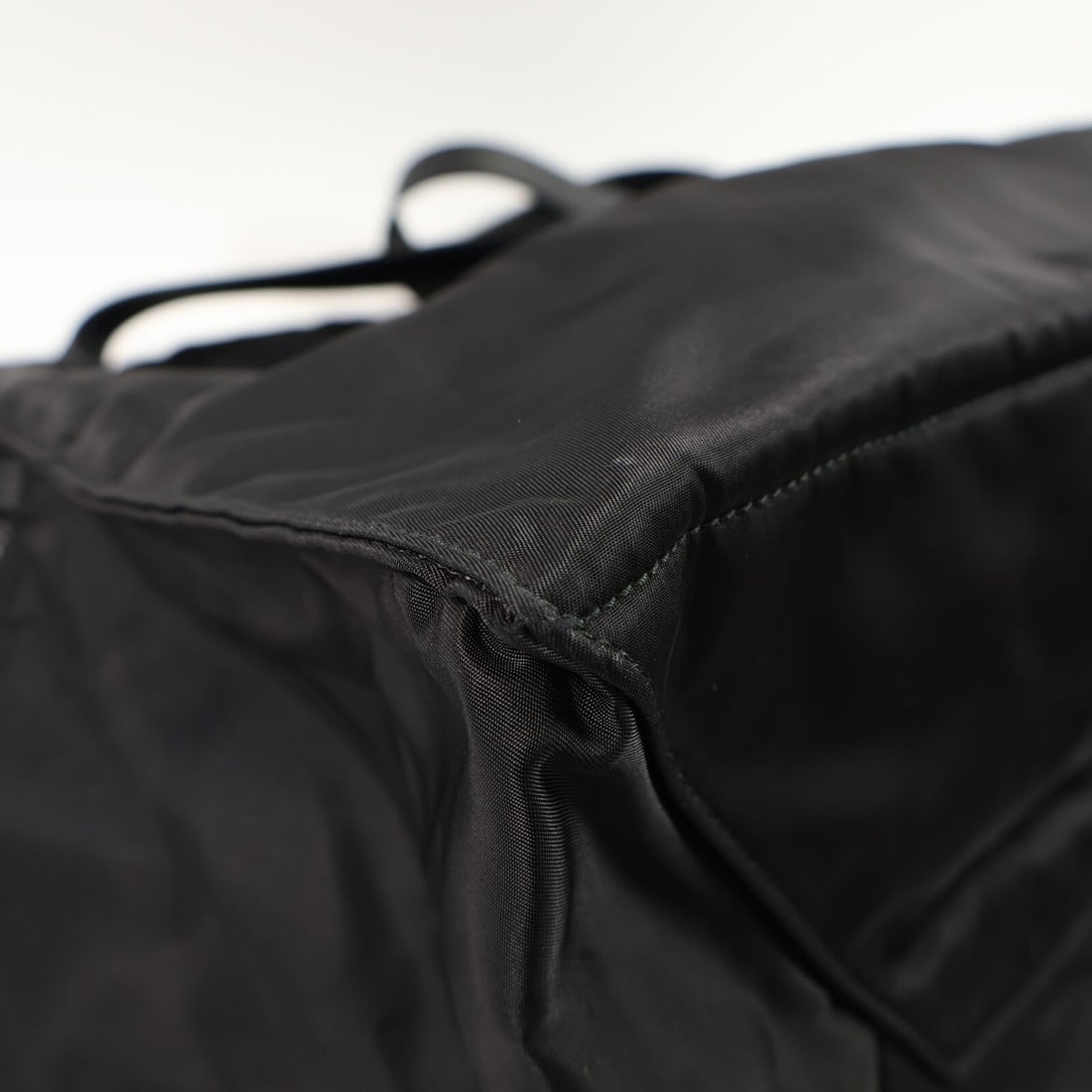 Prada Nylon Tote Bag Black - 12