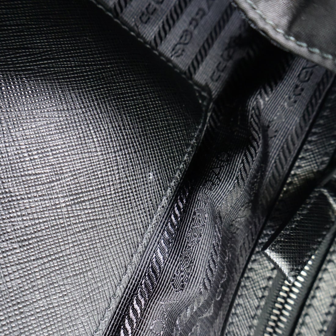 Prada Nylon Tote Bag Black - 16