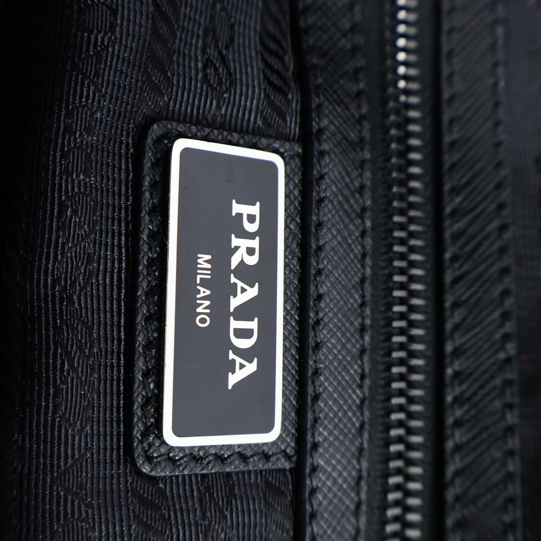 Prada Nylon Tote Bag Black - 6