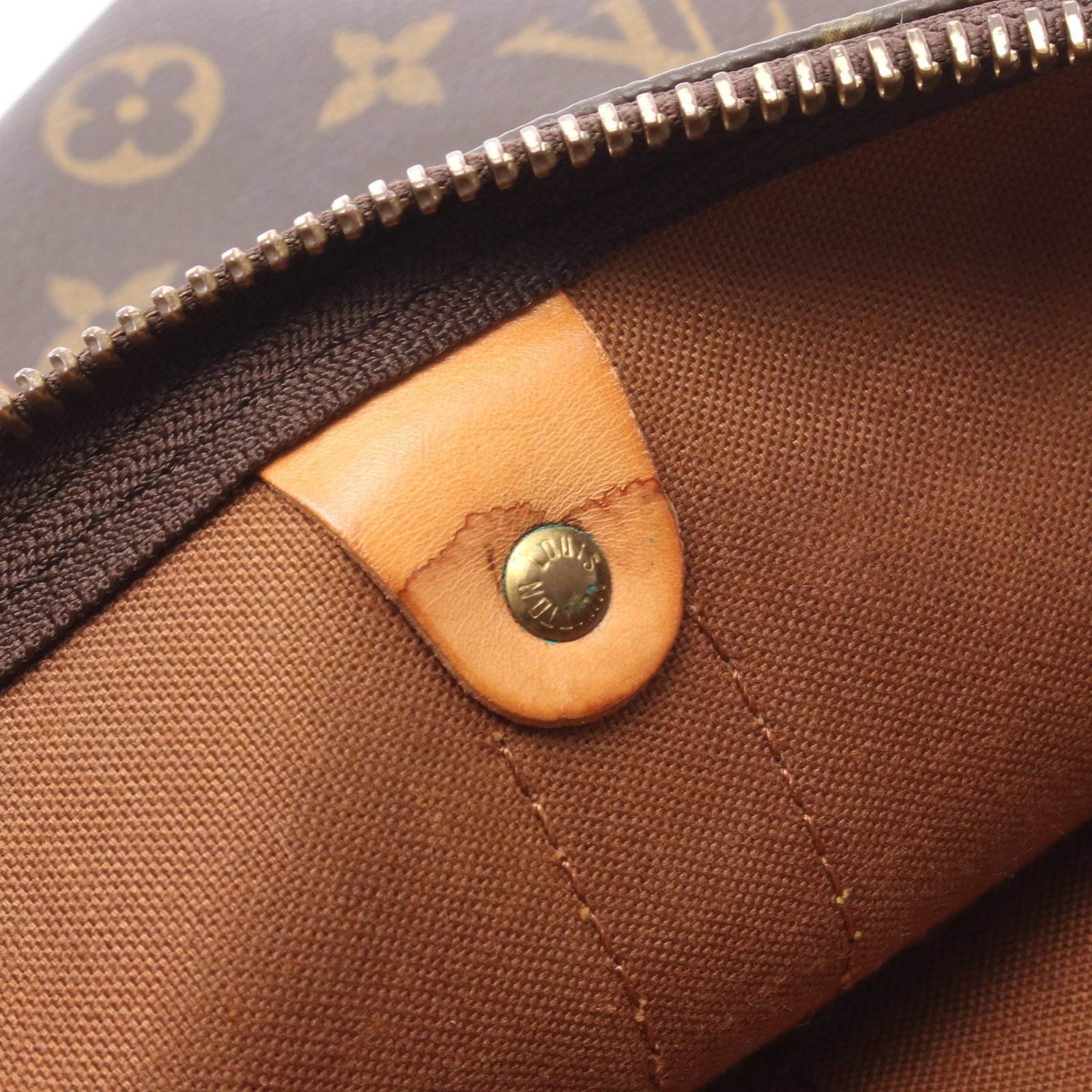 LV Keepall 60 Monogram Boston Bag - 10