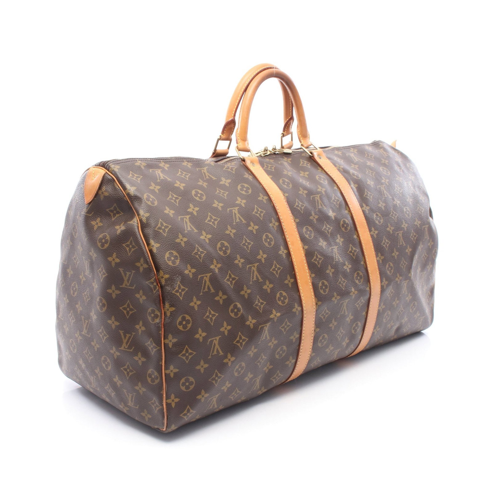 LV Keepall 60 Monogram Boston Bag - 2