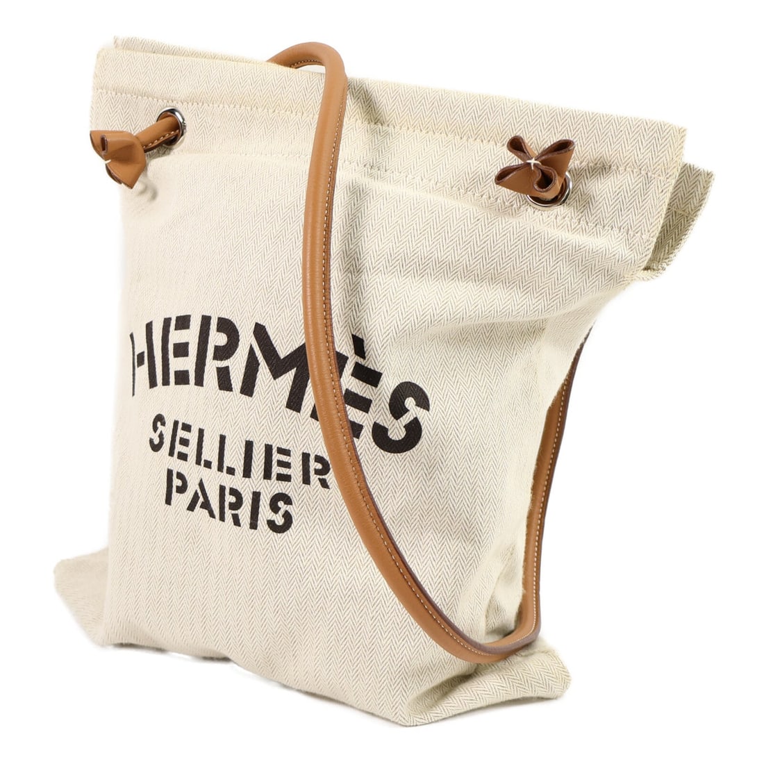 Hermes Aline PM Canvas Tote - 2