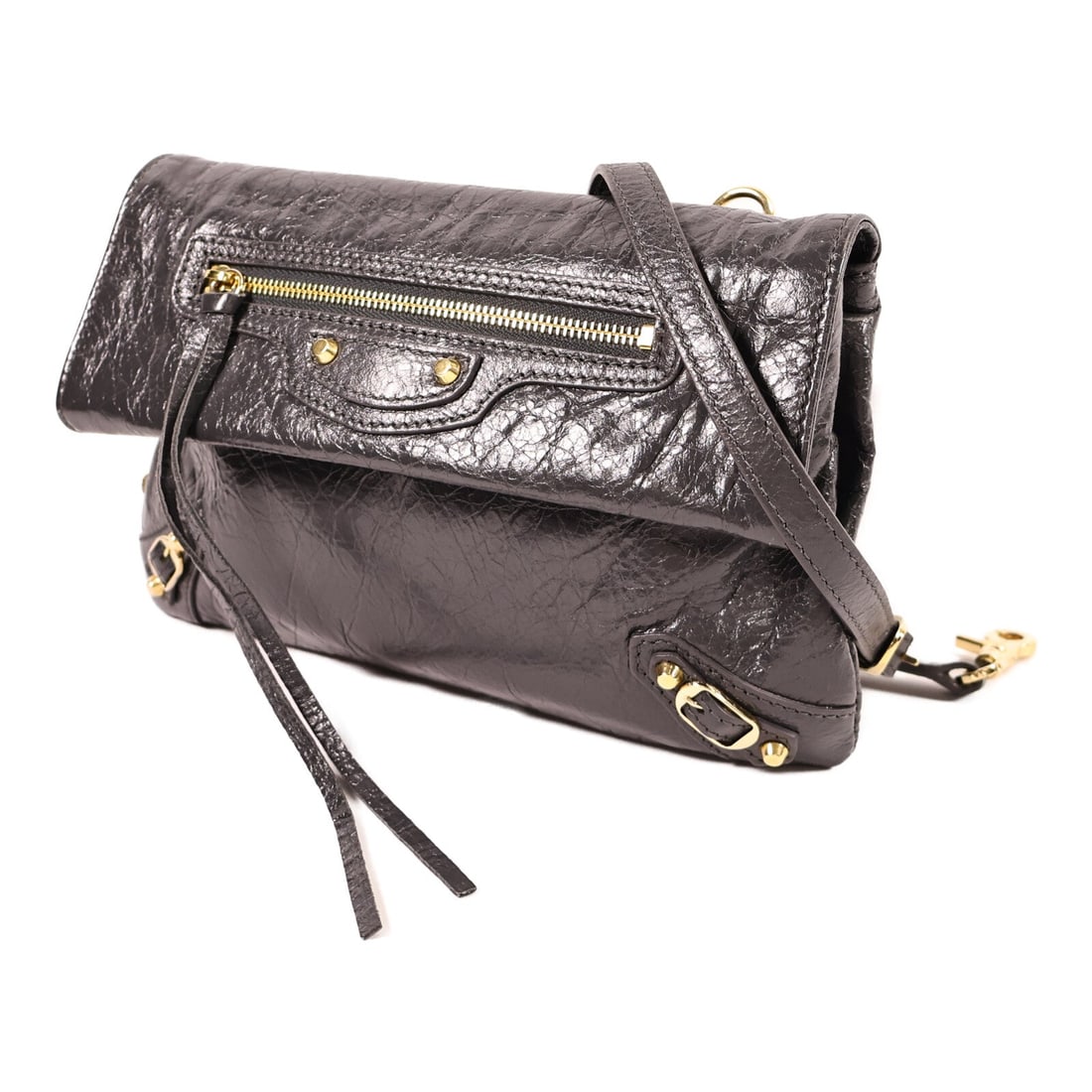 Balenciaga Mini Envelope Pochette Gray - 2