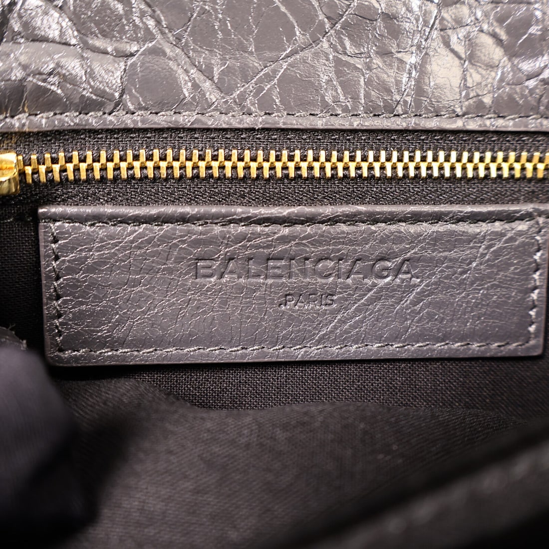 Balenciaga Mini Envelope Pochette Gray - 6