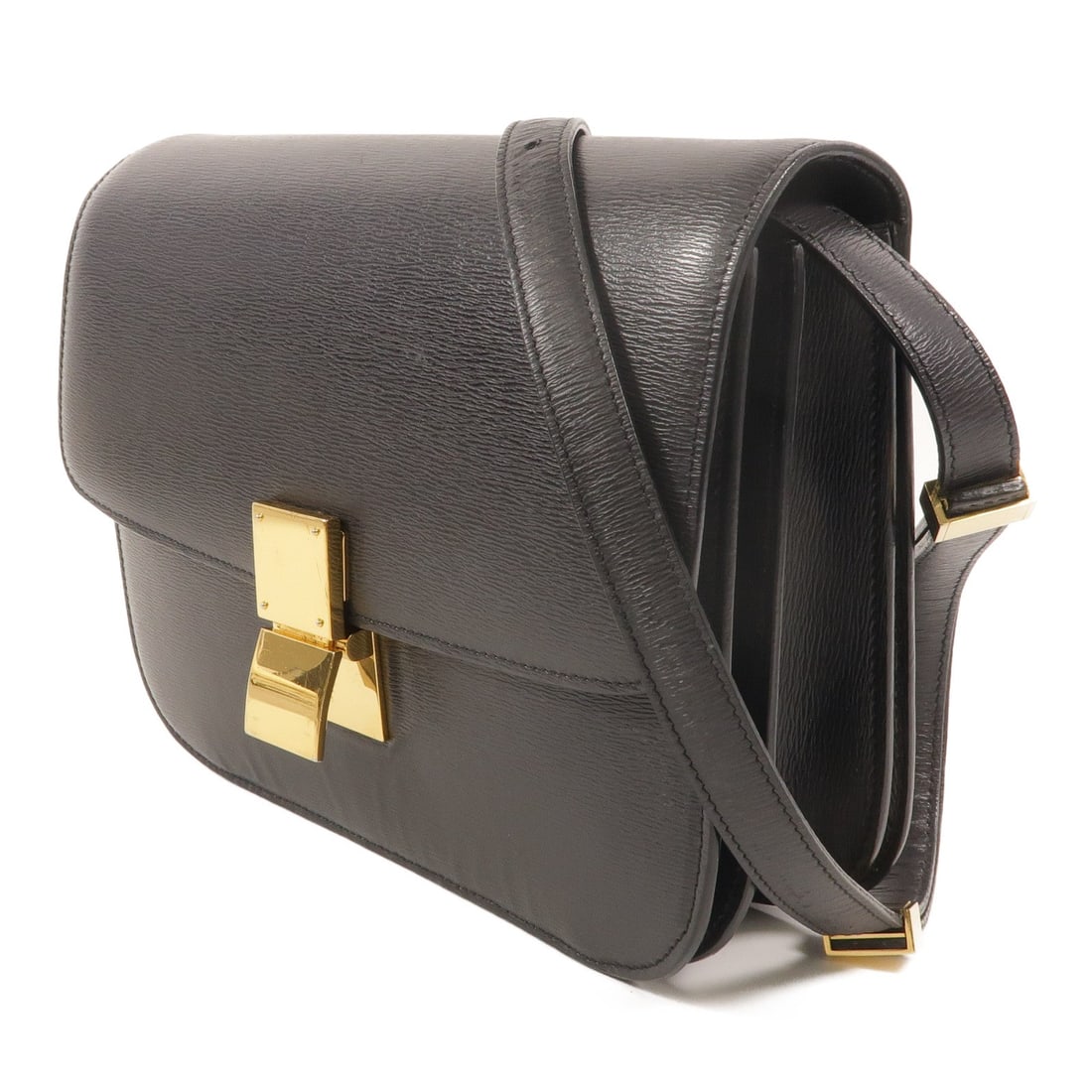Celine Classic Box Medium Black - 3