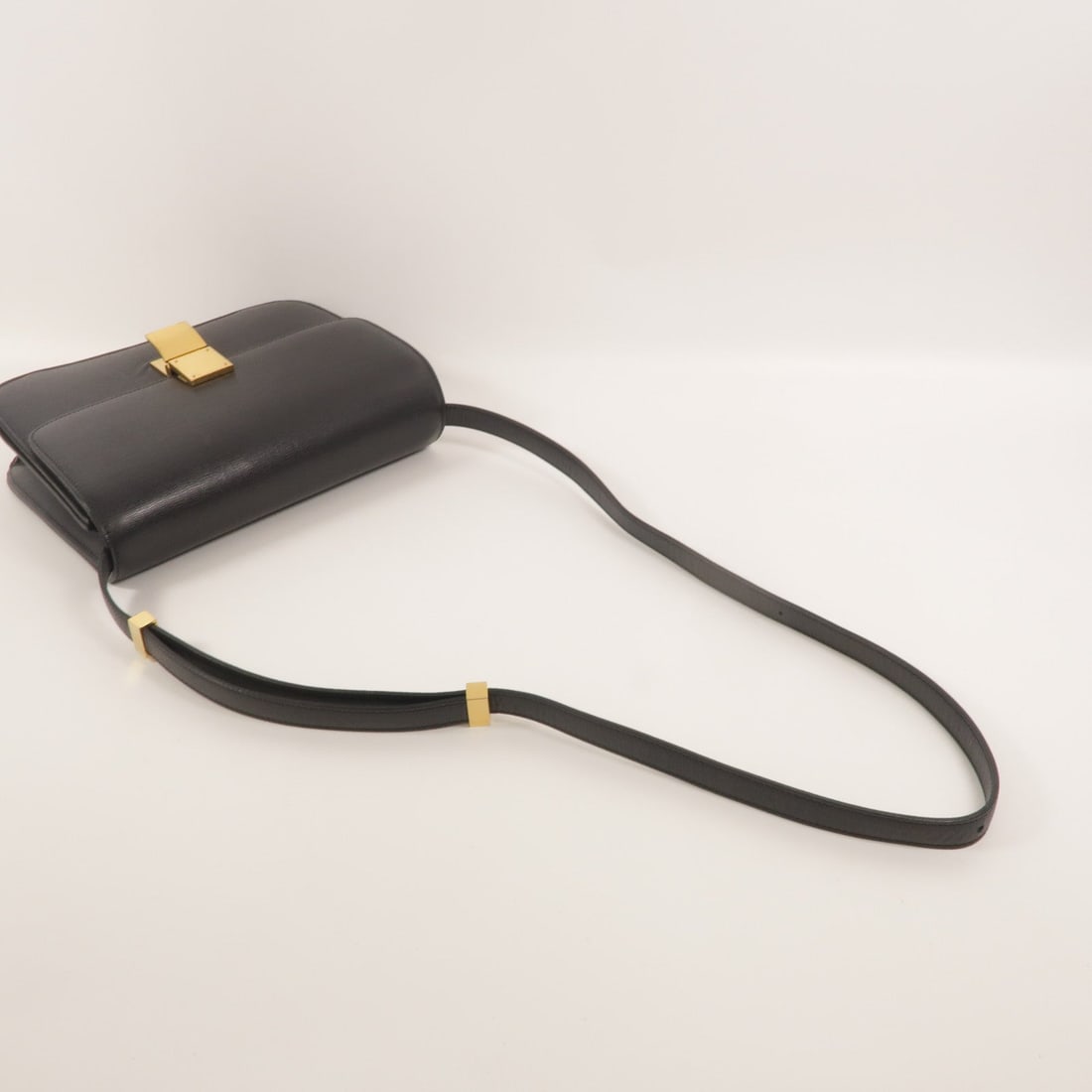 Celine Classic Box Medium Black - 8