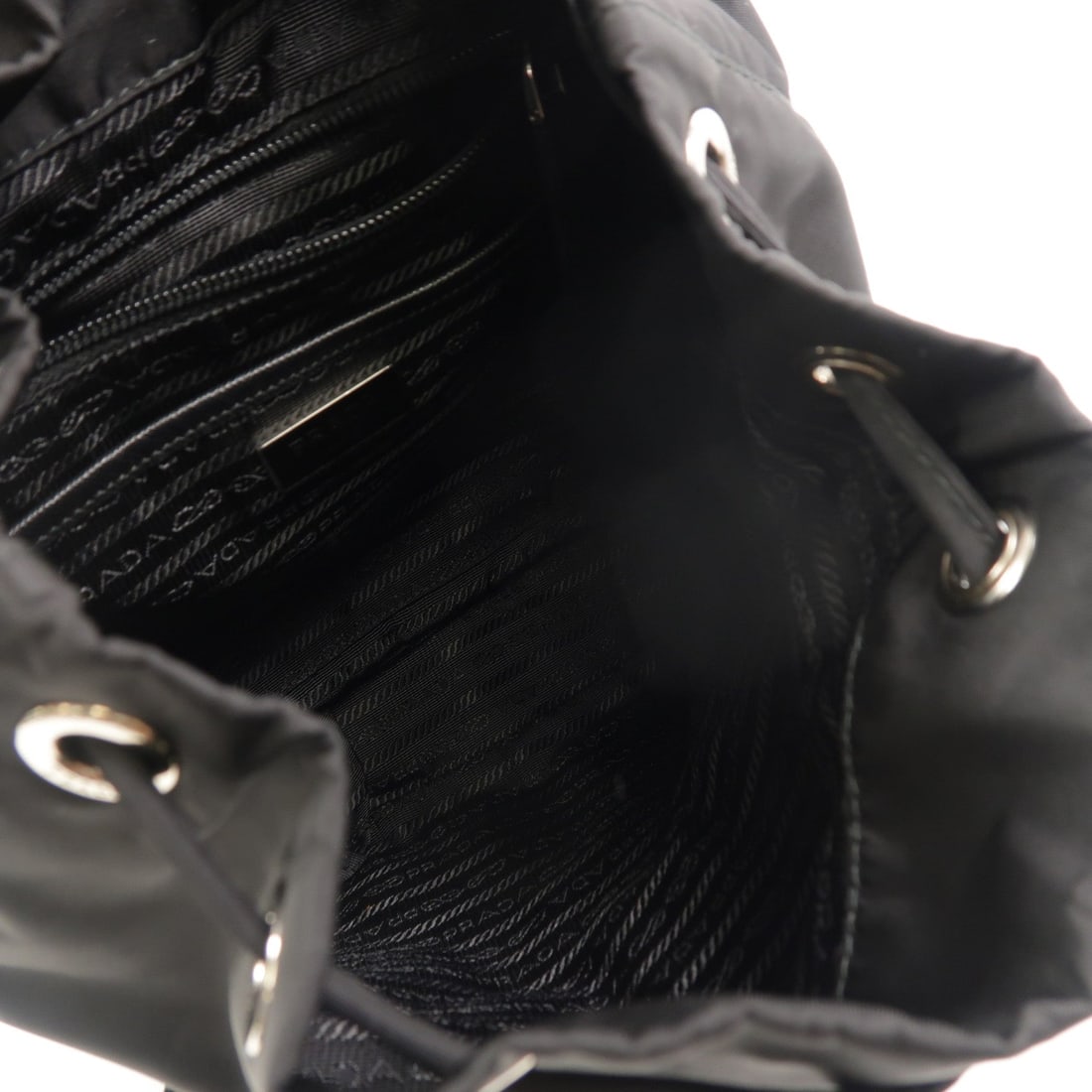 Prada Nylon Backpack Black - 5