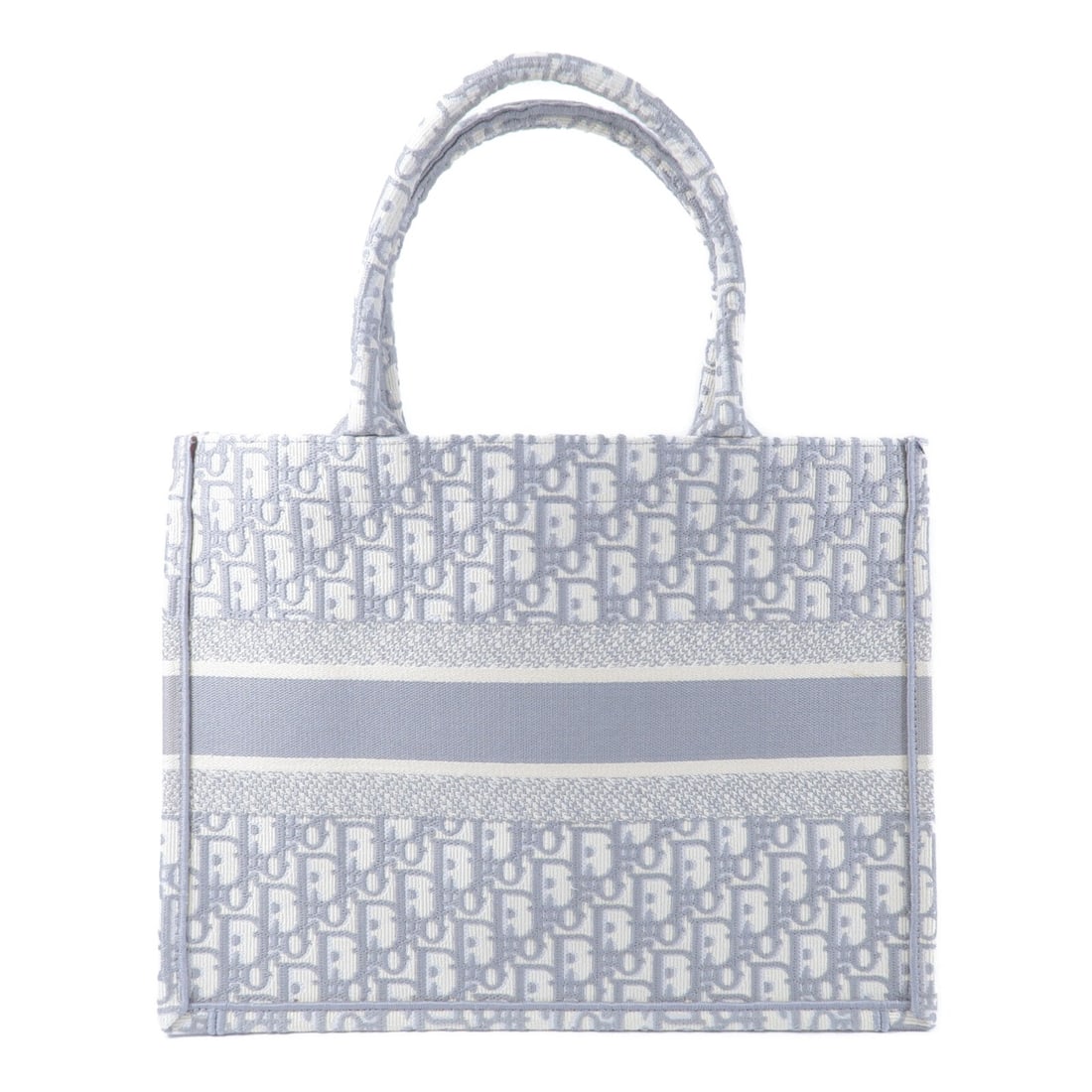Dior Book Tote Medium Canvas Grey - 2
