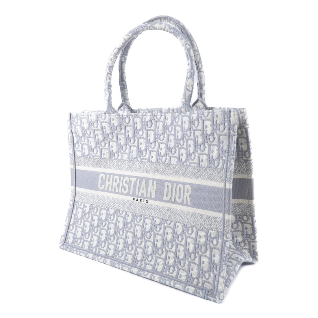 Dior Book Tote Medium Canvas Grey - 3