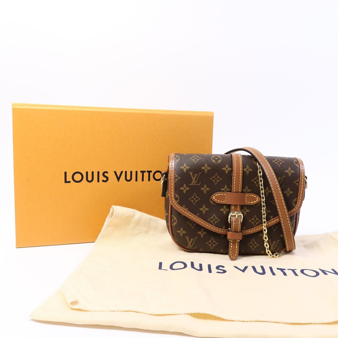 LV Solo Shoulder Bag Monogram - 9