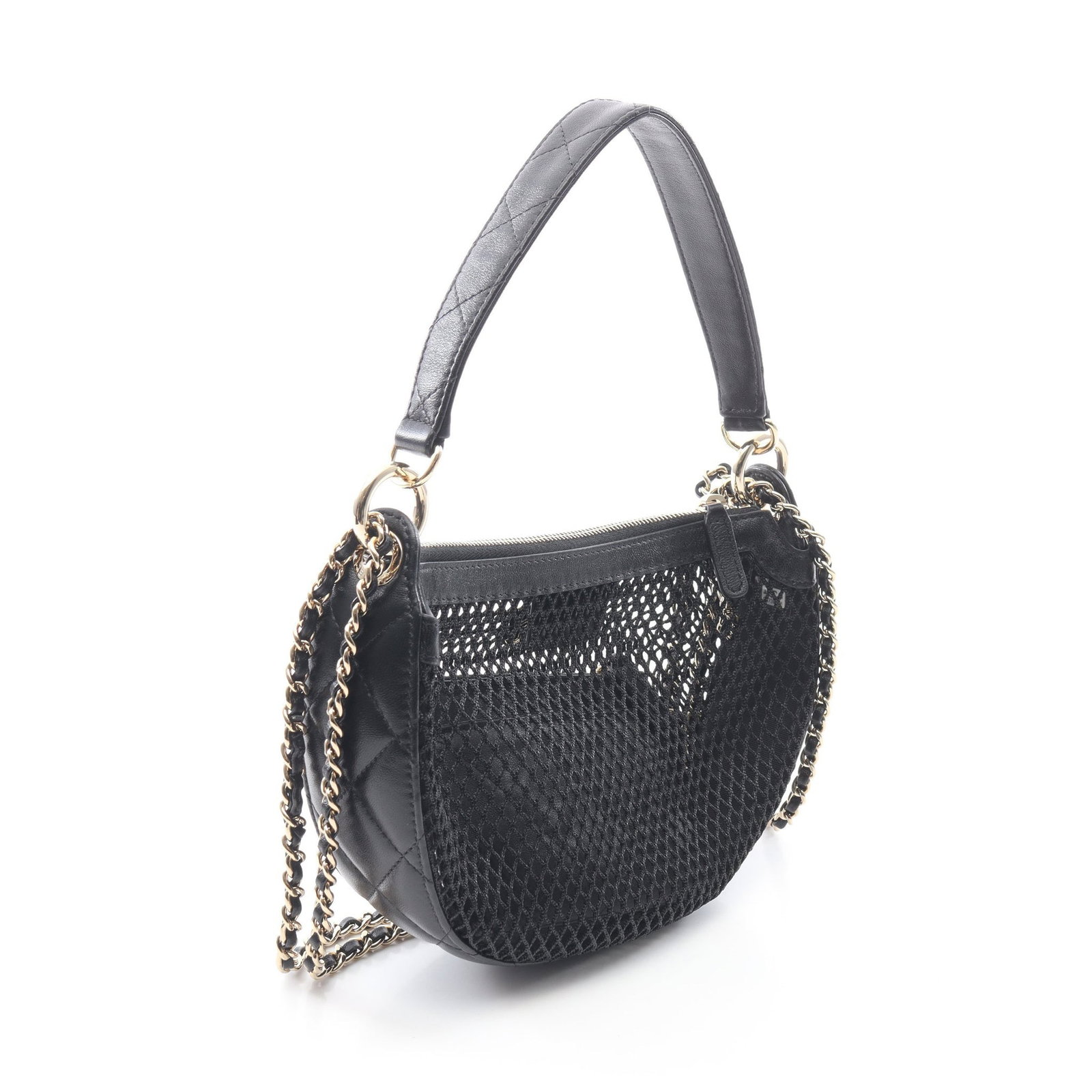 Chanel Coco Mark Mesh 2WAY Black - 2