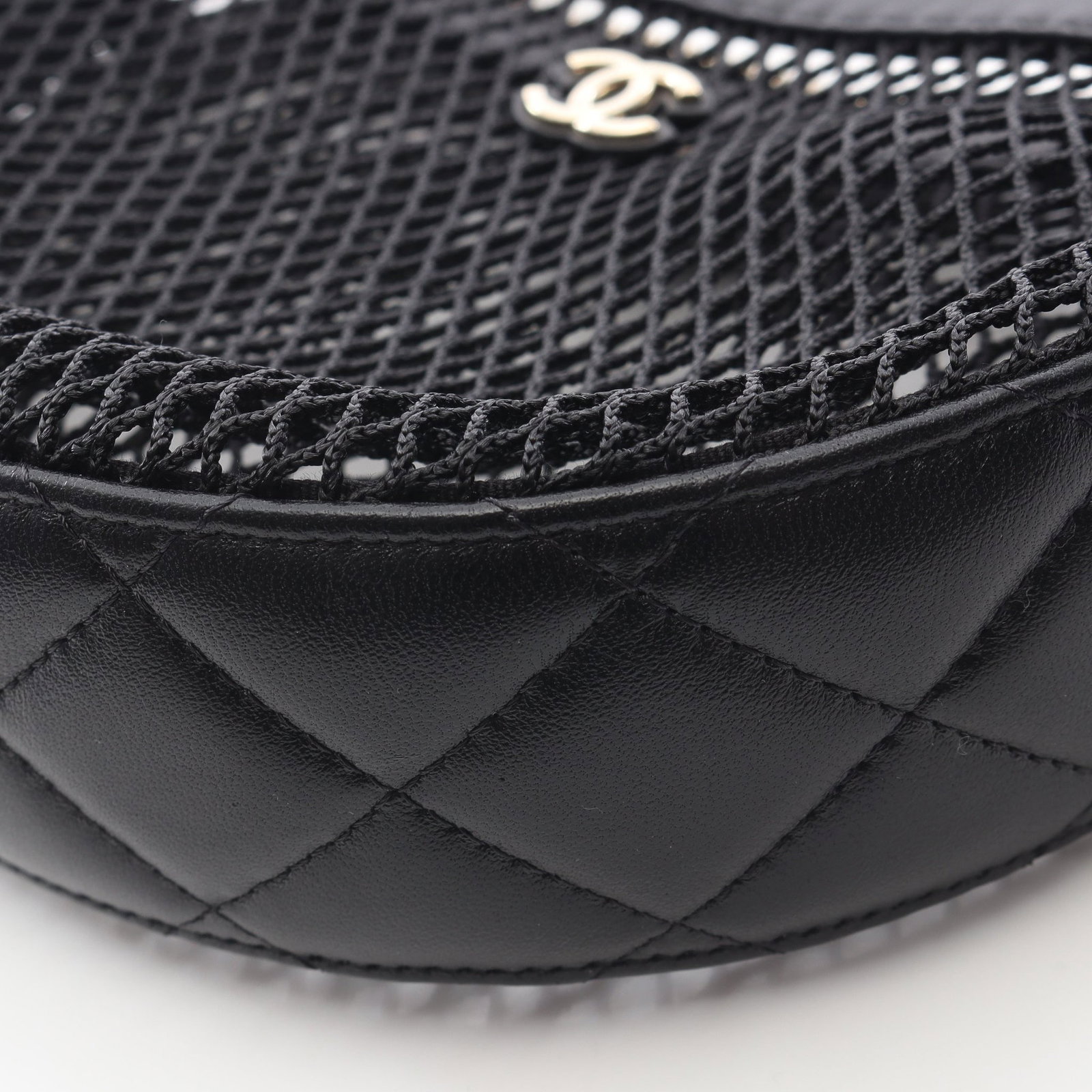 Chanel Coco Mark Mesh 2WAY Black - 6