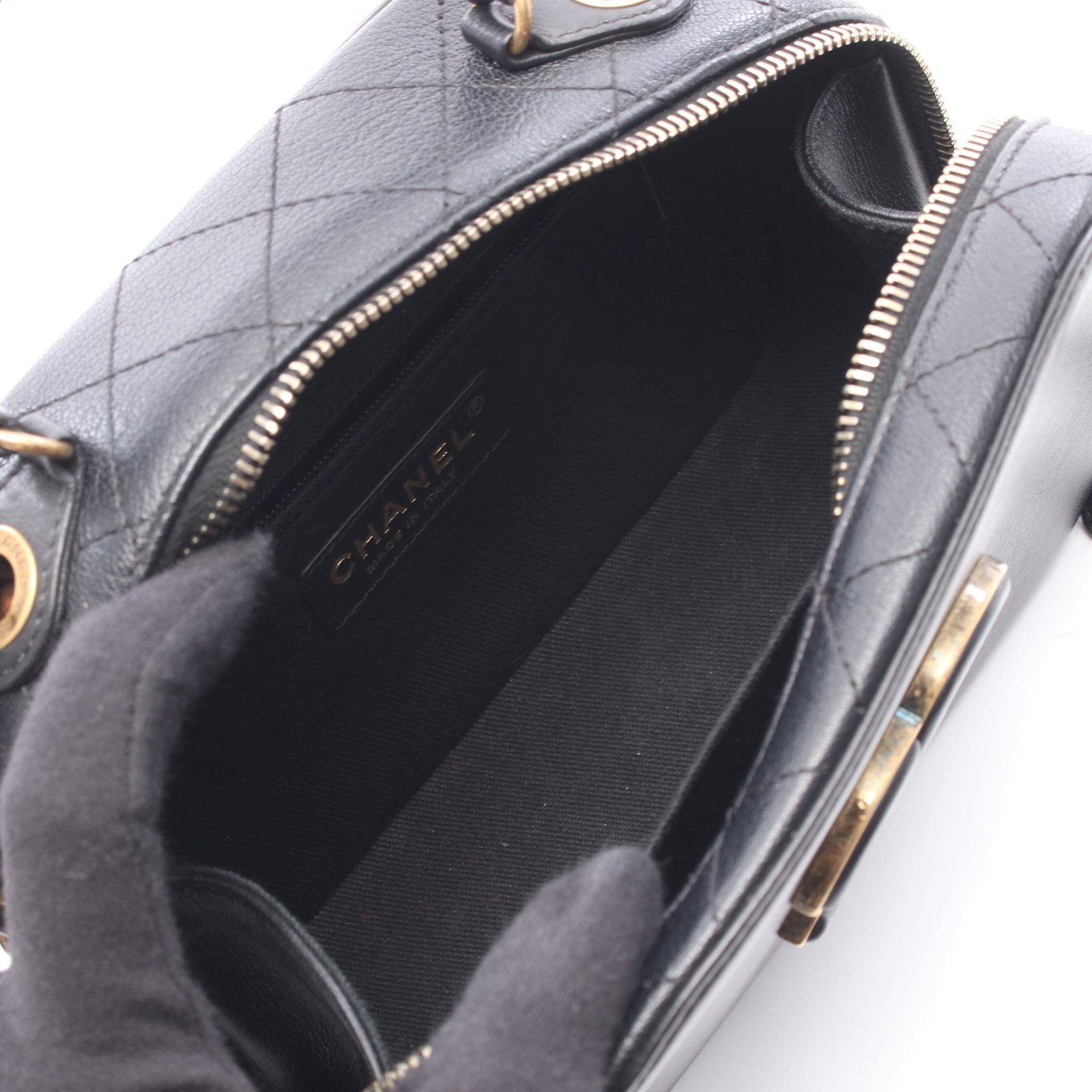 Chanel Coco Mark Shoulder Bag Black - 3