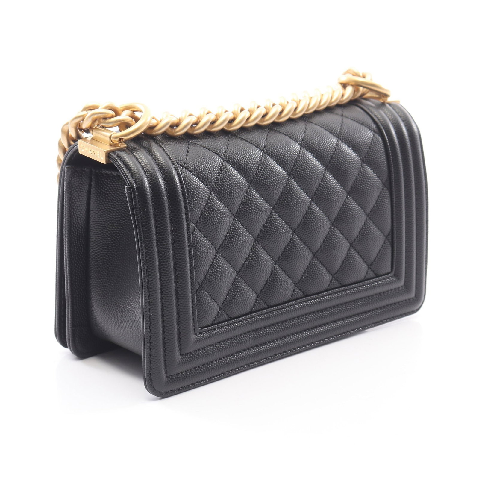 Chanel Boy Small Chain Bag Black - 2