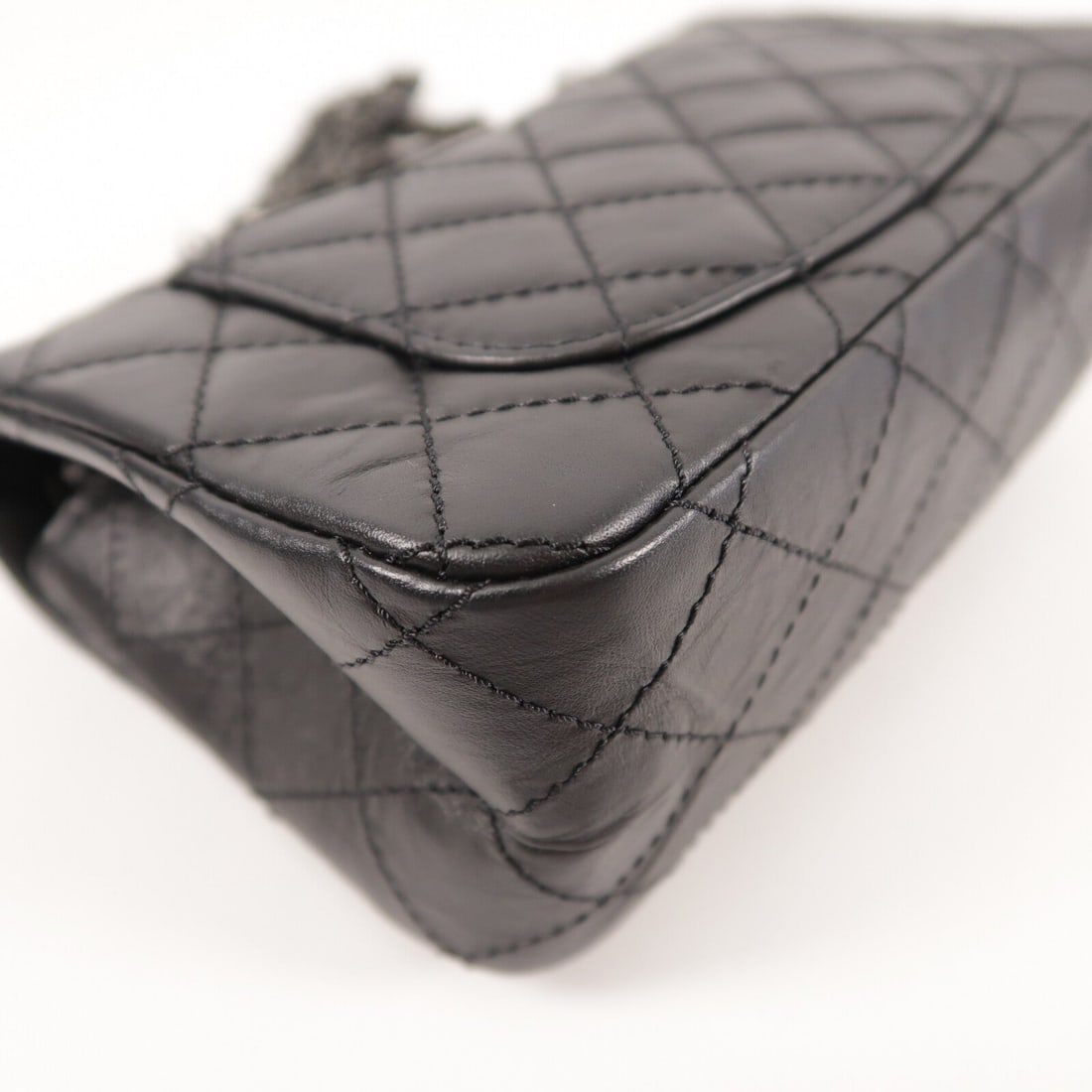 Chanel 2.55 Mini Chain Bag Black - 15