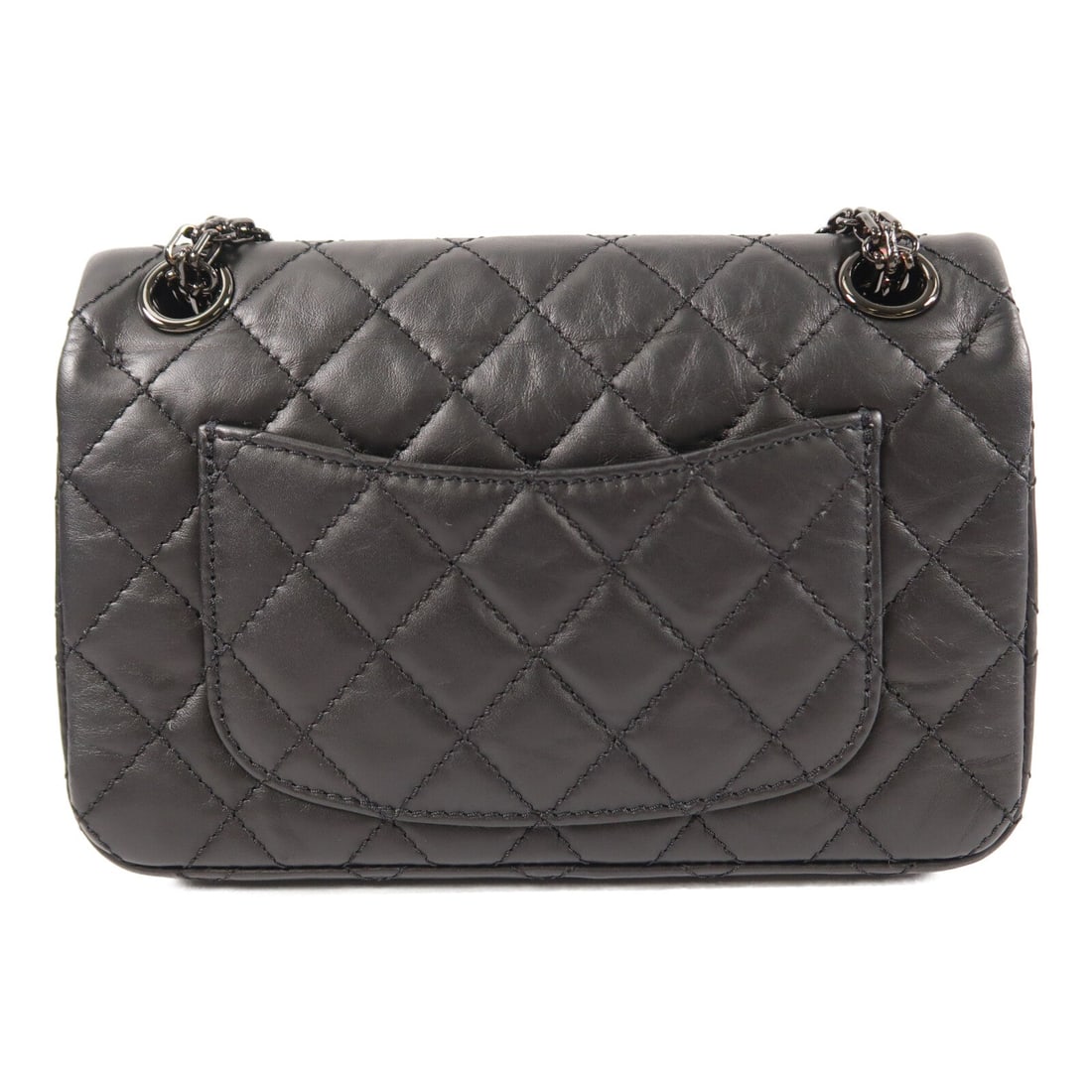 Chanel 2.55 Mini Chain Bag Black - 2