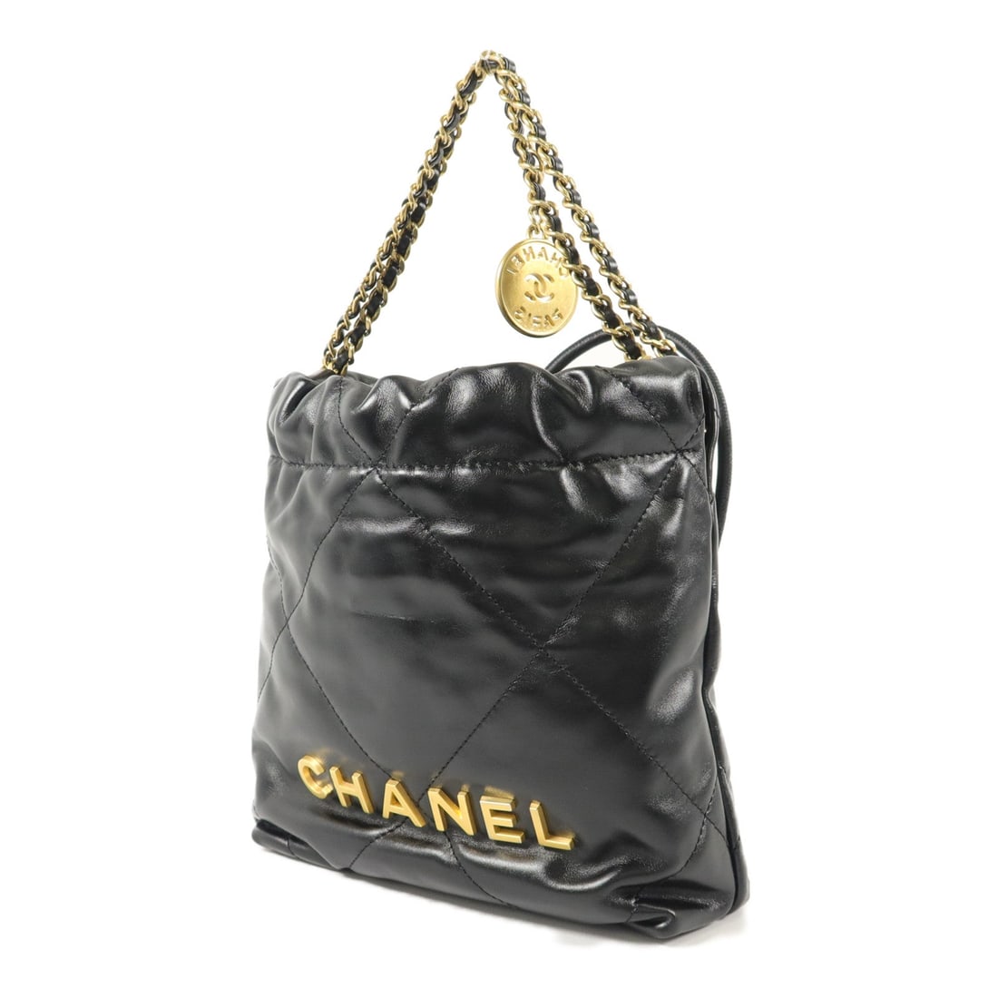 Chanel 22 Mini 2 Way Black - 3