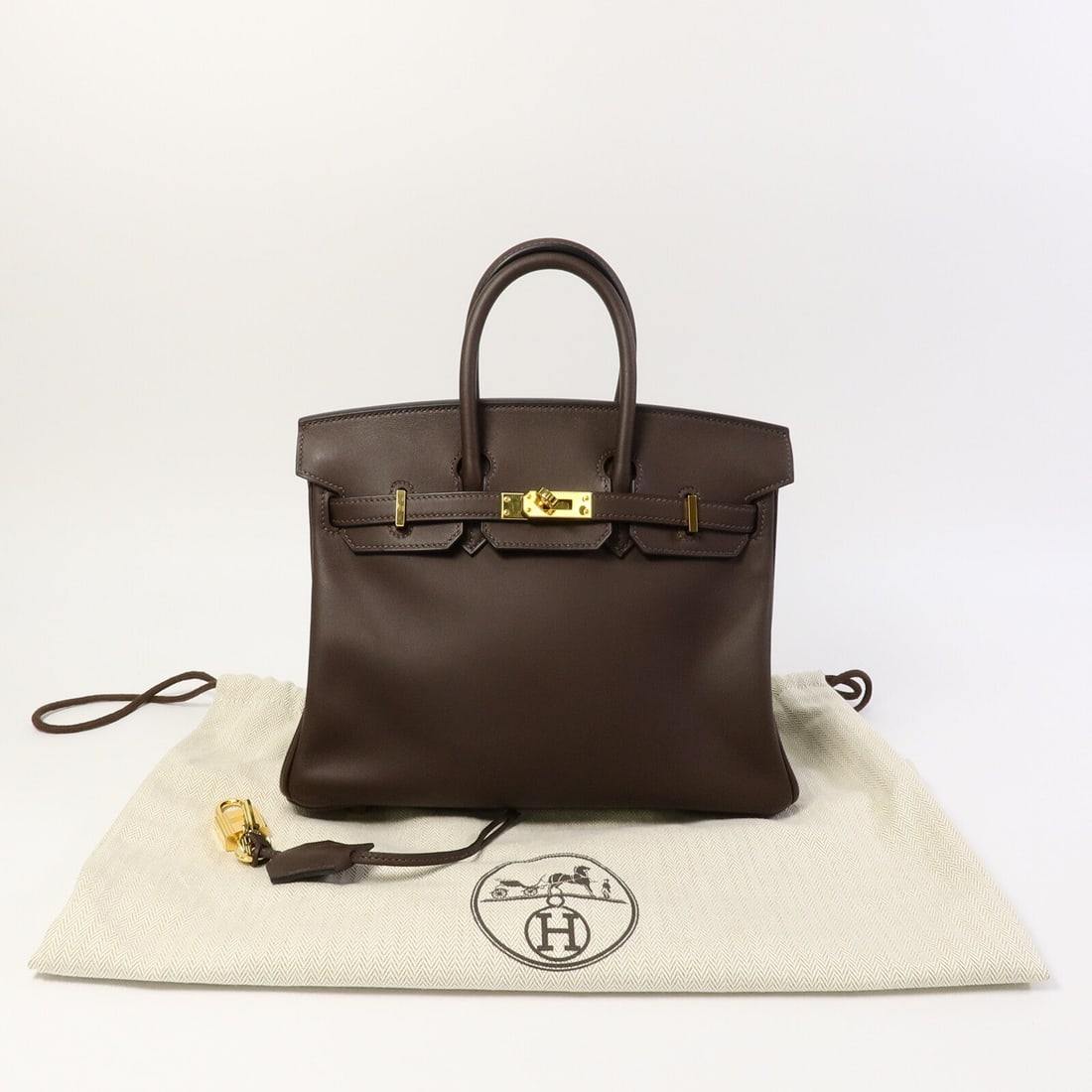 Hermes Birkin 25 Chocolat - 11