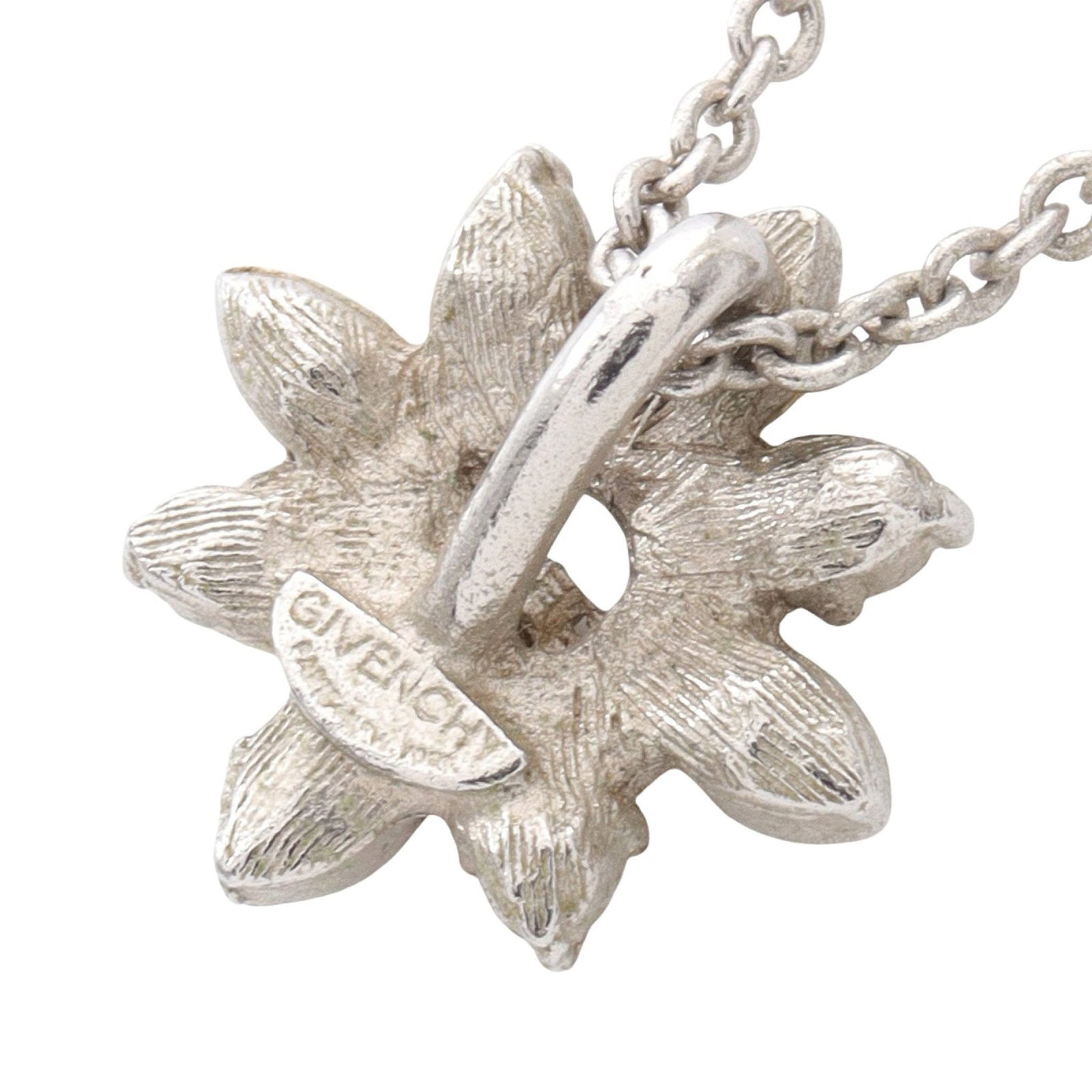 Givenchy G Flower Necklace Silver - 2