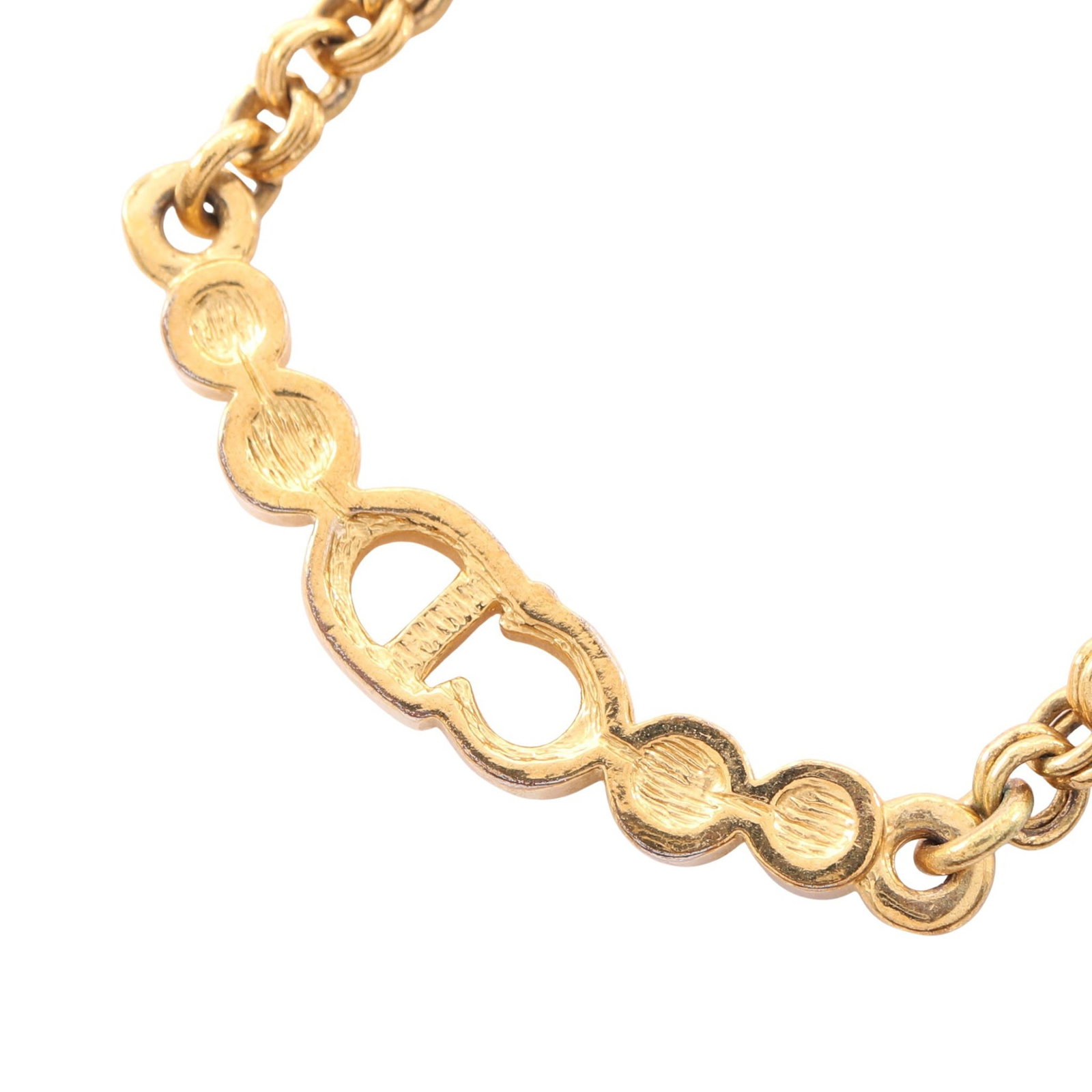 Dior CD GP Gold Necklace - 2