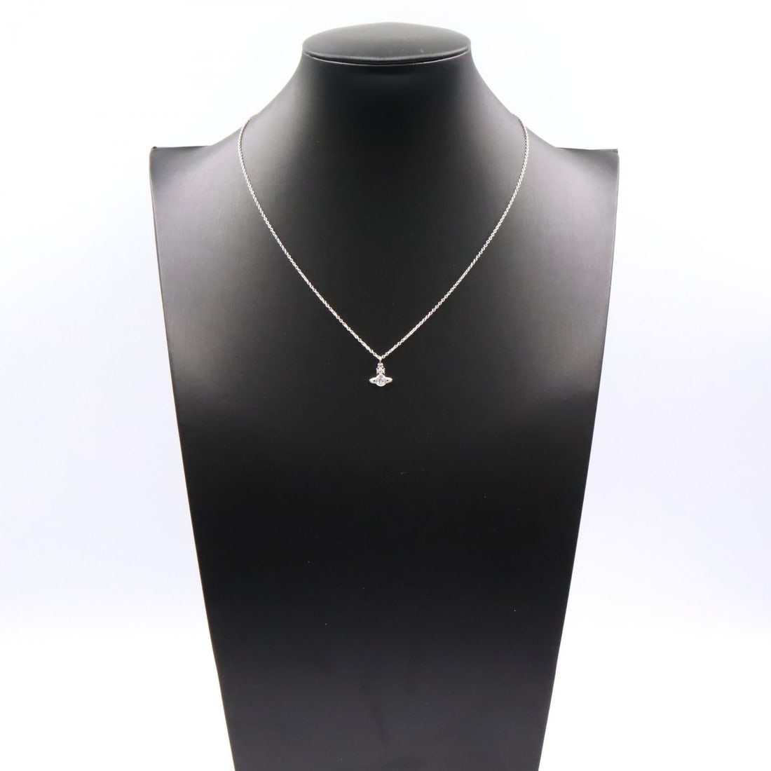 Vivienne Brass Silver Necklace - 6