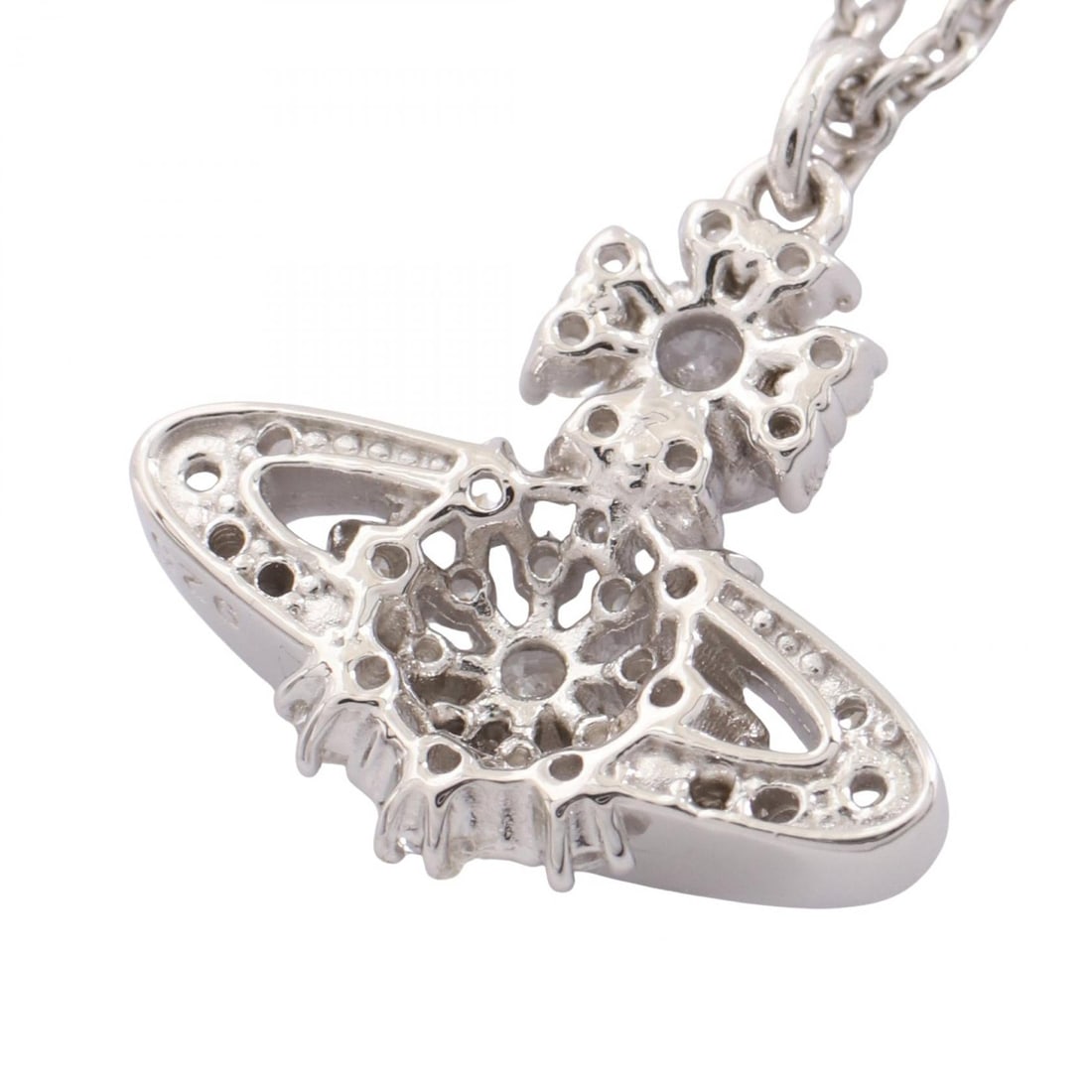 Vivienne Orb 925 Silver Necklace - 2