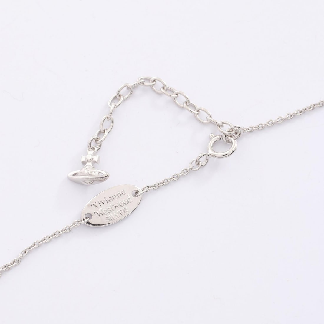 Vivienne Orb 925 Silver Necklace - 4