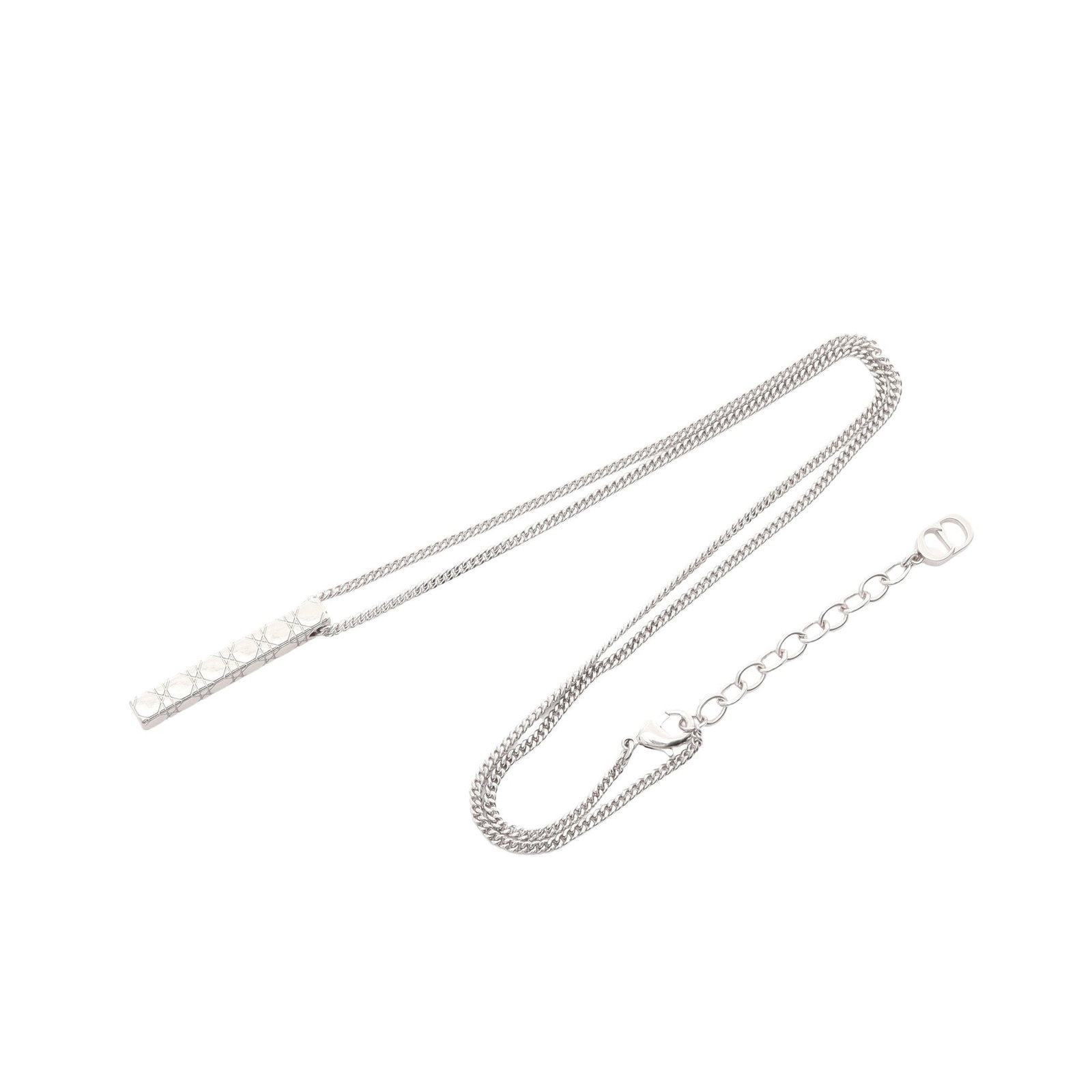 Dior Canage Necklace Silver - 3