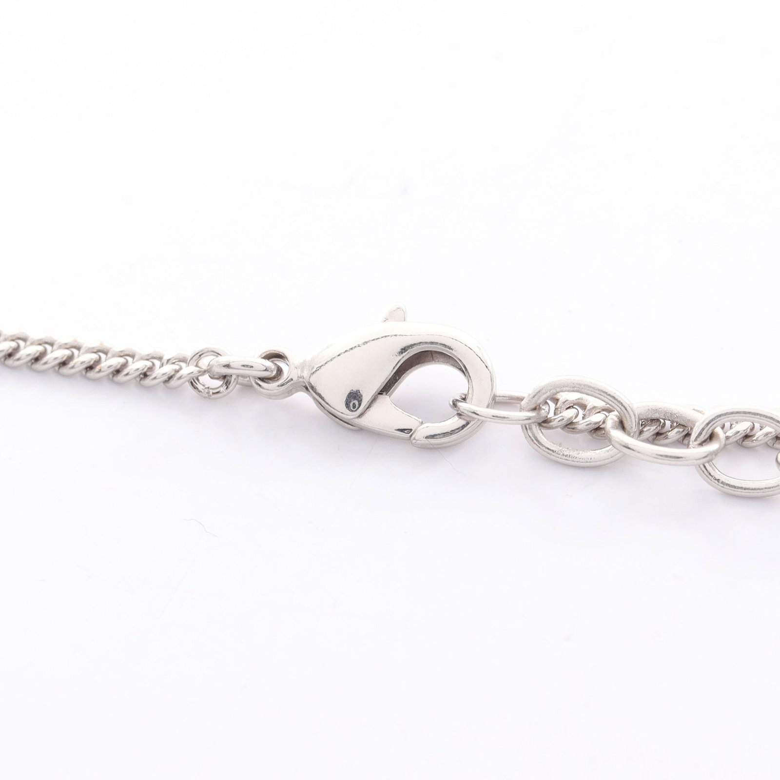 Dior Canage Necklace Silver - 5