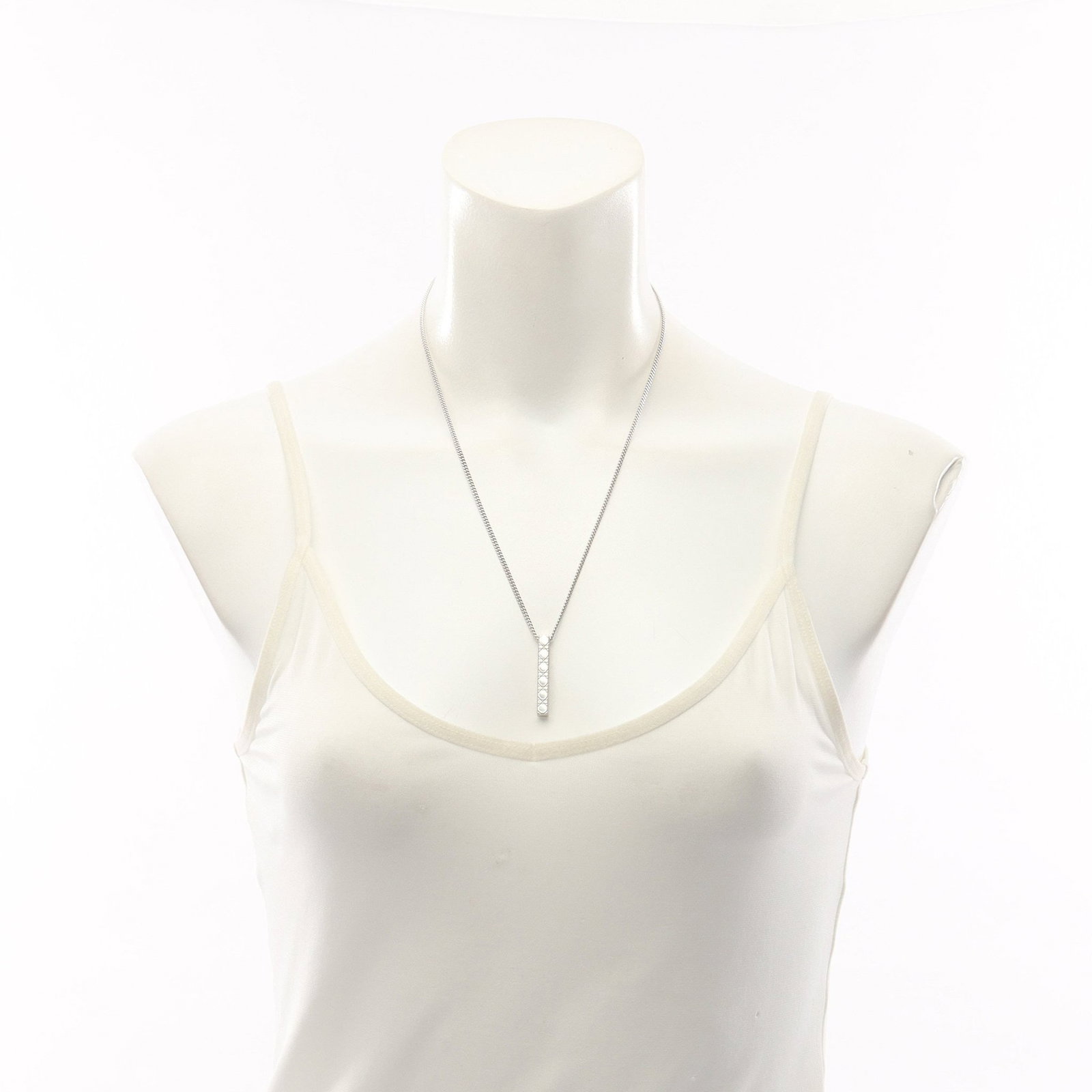 Dior Canage Necklace Silver - 6